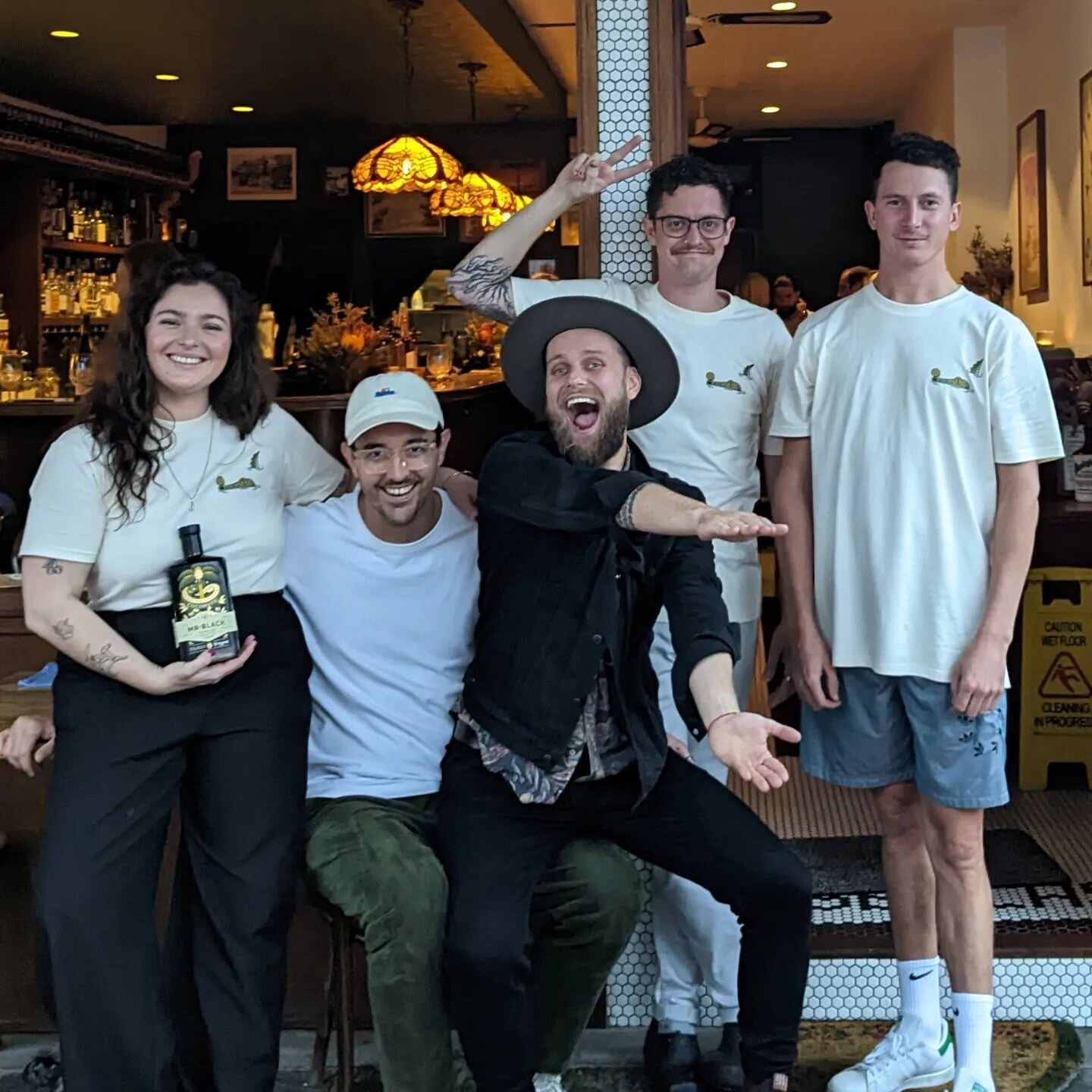 🥥 MR BLACK 🥥 COCONUTS w/ MARTIN HUDAK ☕🍸 what an absolute joy to have Martin slinging some beautiful coffee cocktails and most of all beautiful energy!