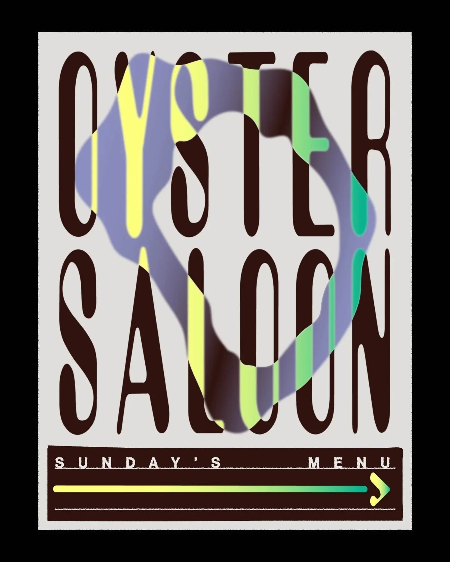 OYSTER SALOON VOL. 2 MENU 🤠🦪 👀 Hold on to ya horses 🐎