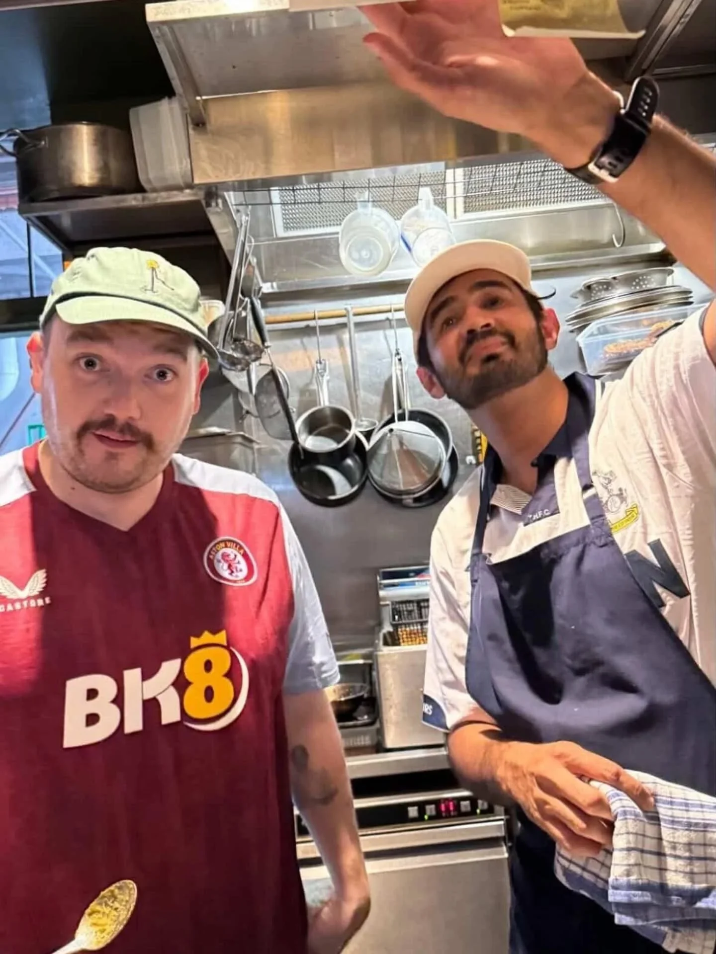 BRUV! That was BONKERS! 🇬🇧 Our first COOKED series with Tom Norbury and Melvin Cheema for British Night was an incredibly fun night, to put it lightly. Food was on point and the vibes were HIGH &amp; the Guinness was glorious (for the three hours t