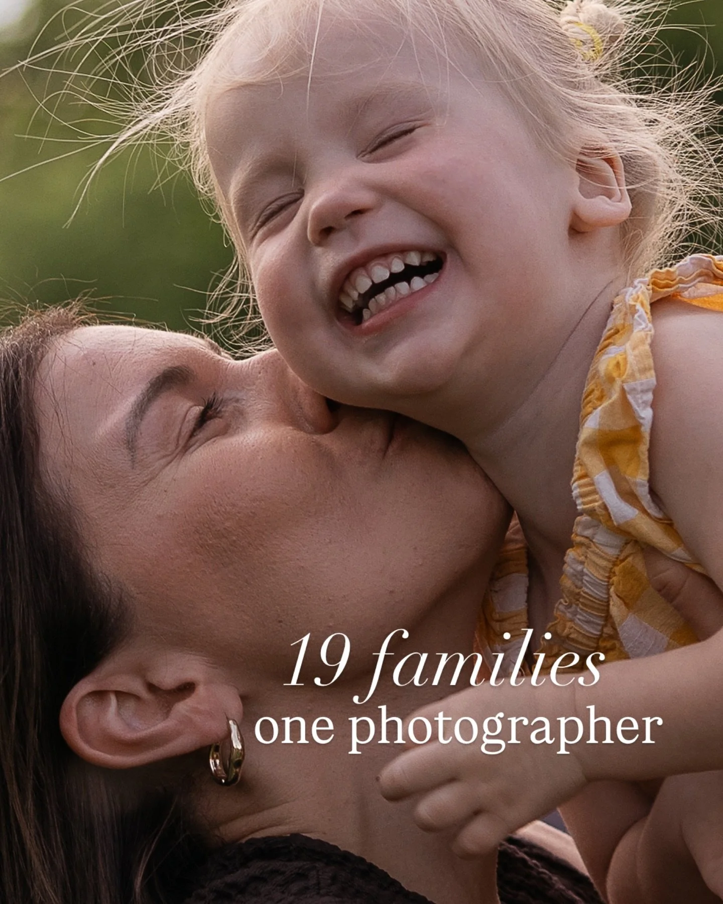Every family, every moment, every location, every time, is different. 

Every gallery will look different and unique because each one of you is different and unique. Your stories are yours, your memories belong to you, this moment in time will never 