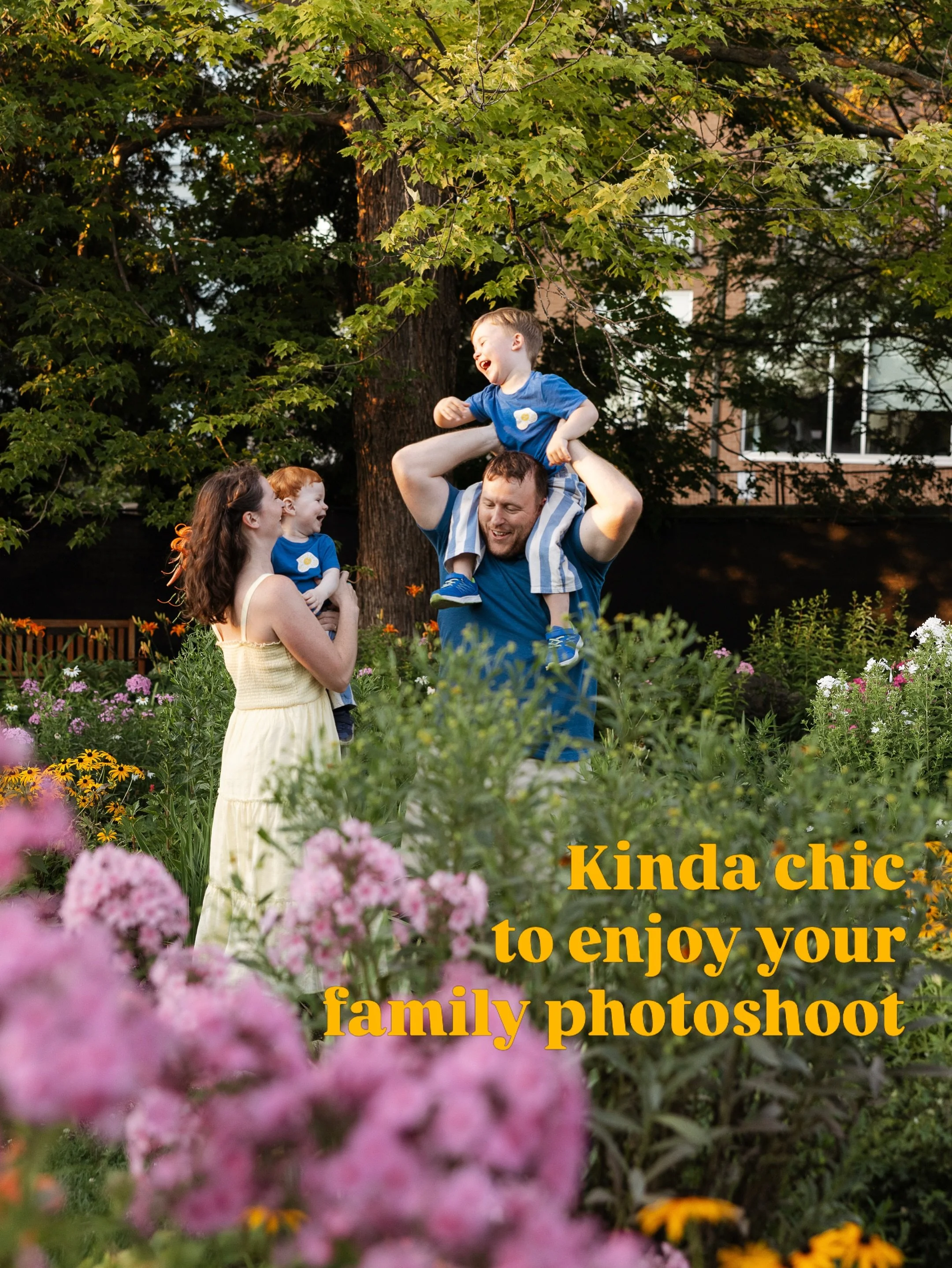 It&rsquo;s kinda chic to let me capture your family in all their messy, loving, way! To actually enjoy your photoshoot and not stress about the photos. Let them jump on beds and touch your guitar - if it&rsquo;s normal for you it&rsquo;s perfect for 