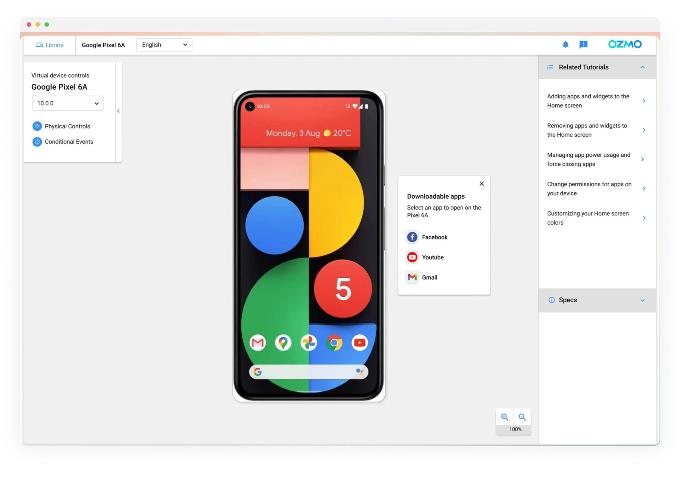 Apps and Device Support