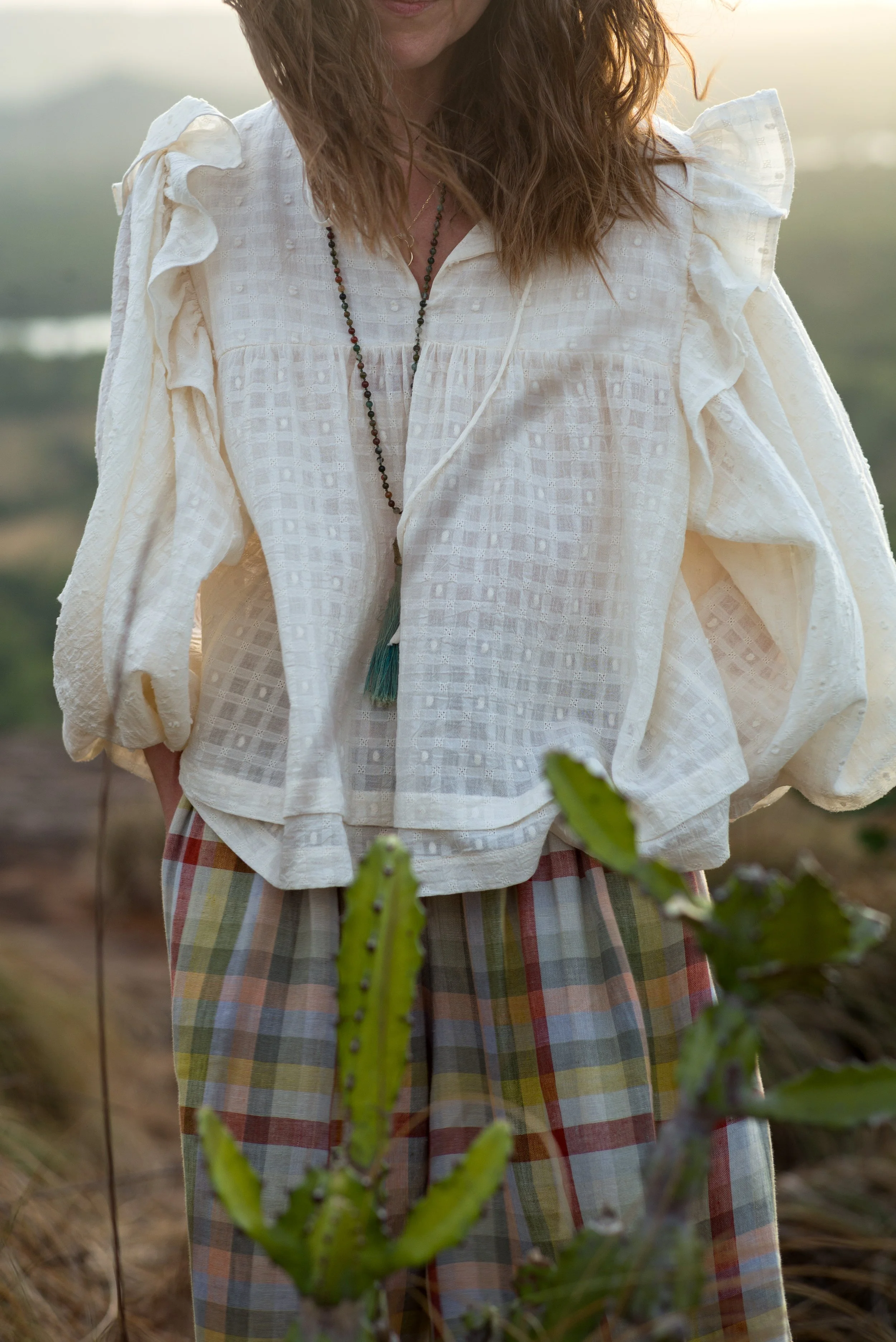 POETIC BLOUSE | ECRU