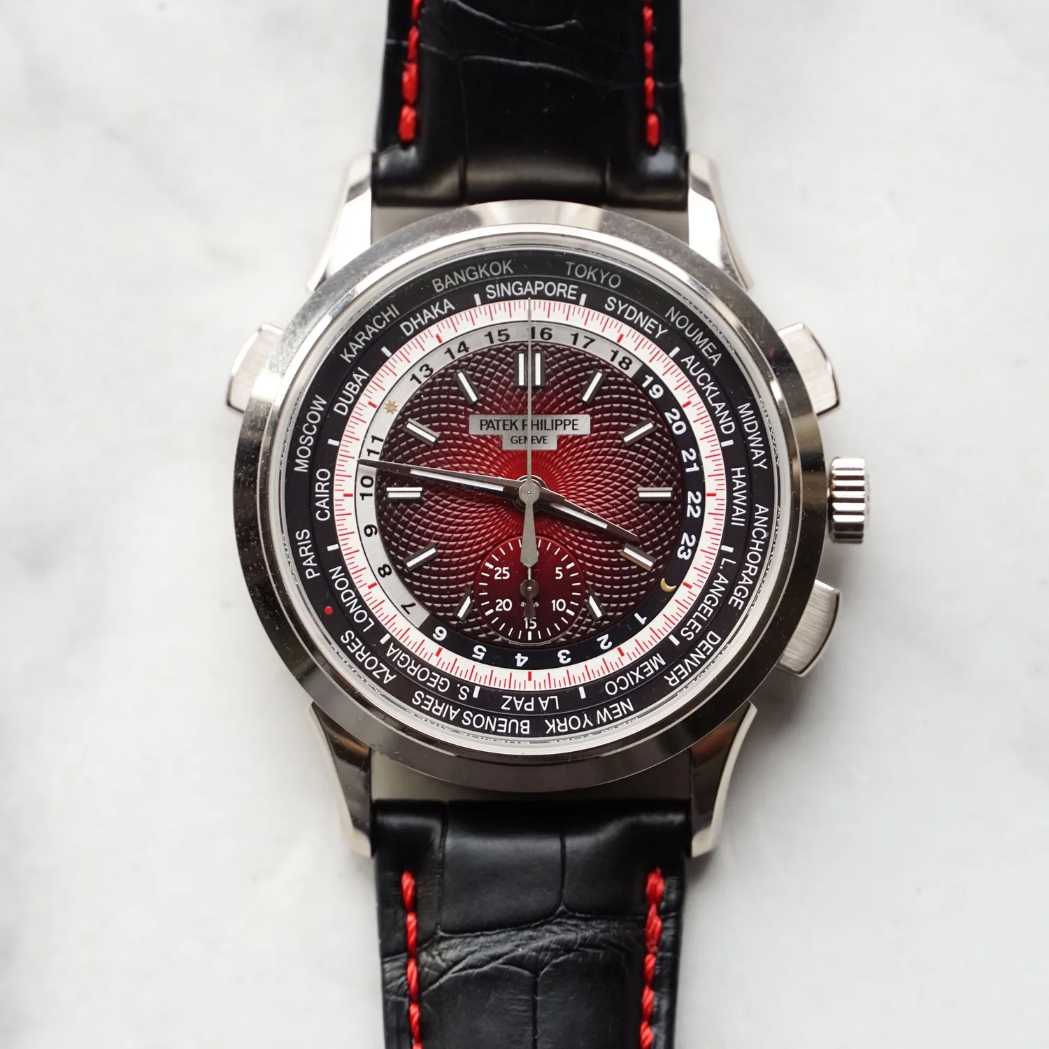 Strap Patek Philippe 5930g World Time Chronograph Patek Philippe