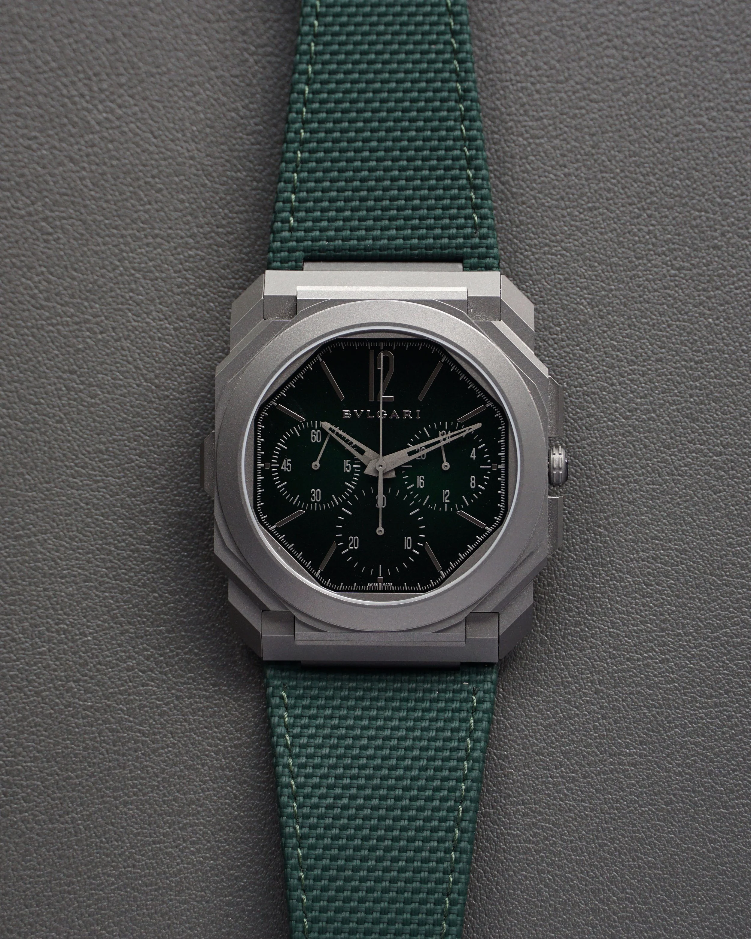Bvlgari Octo Finissimo Chronograph GMT Yoshida Green Limited Edition 103890