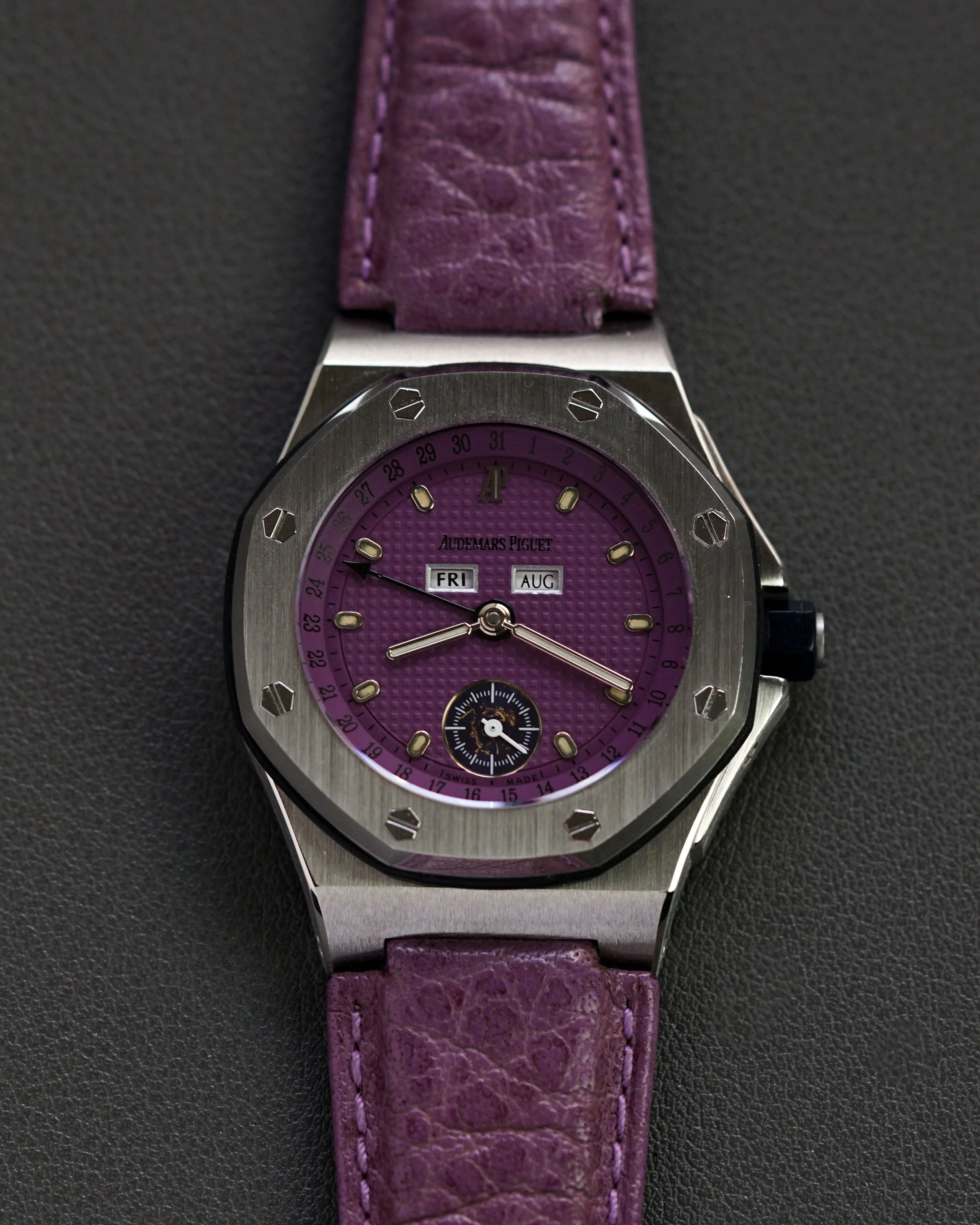 Audemars Piguet Royal Oak Offshore Triple Calendar Purple 25808ST