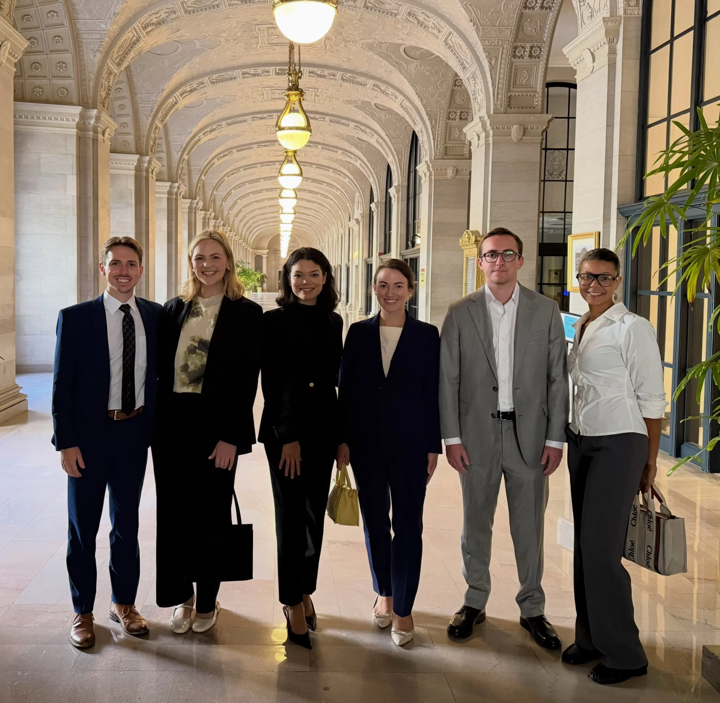 Our Law Review Candidates toured the U.S. Court of Appeals for the Fifth Circuit and the U.S. District Court for the Eastern District of Louisiana today.

Fun fact: in the 1960s, the Fifth Circuit&rsquo;s building was temporarily used as a high schoo