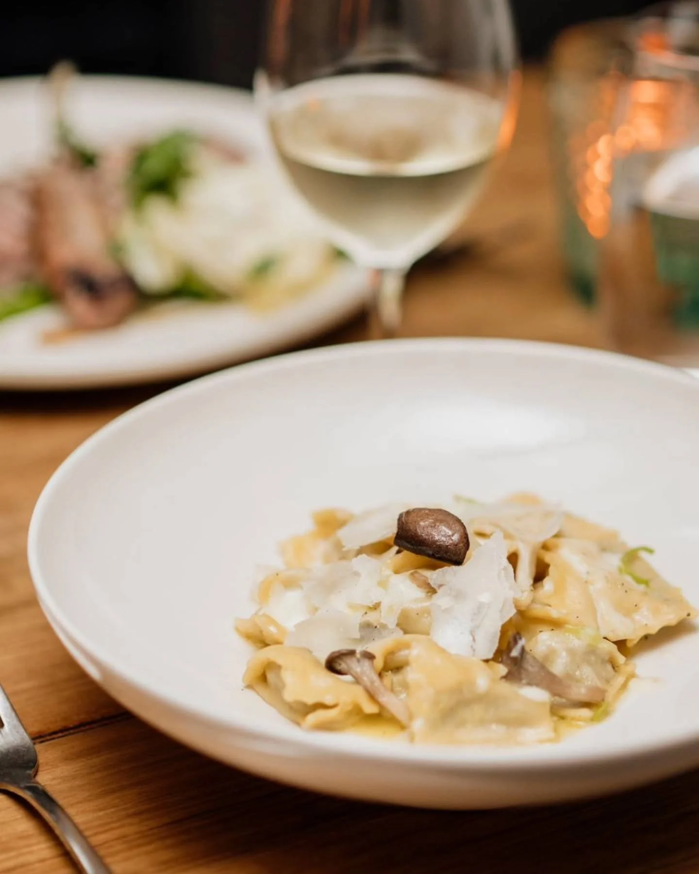 Dinner in the city?

We're serving our new season menu including Agnolotti al Funghi. 

Handmade agnolotti pasta with pan-fried seasonal mushrooms, leeks finished with a crema di taleggio cheese sauce.

Best enjoyed with good company and a great bott