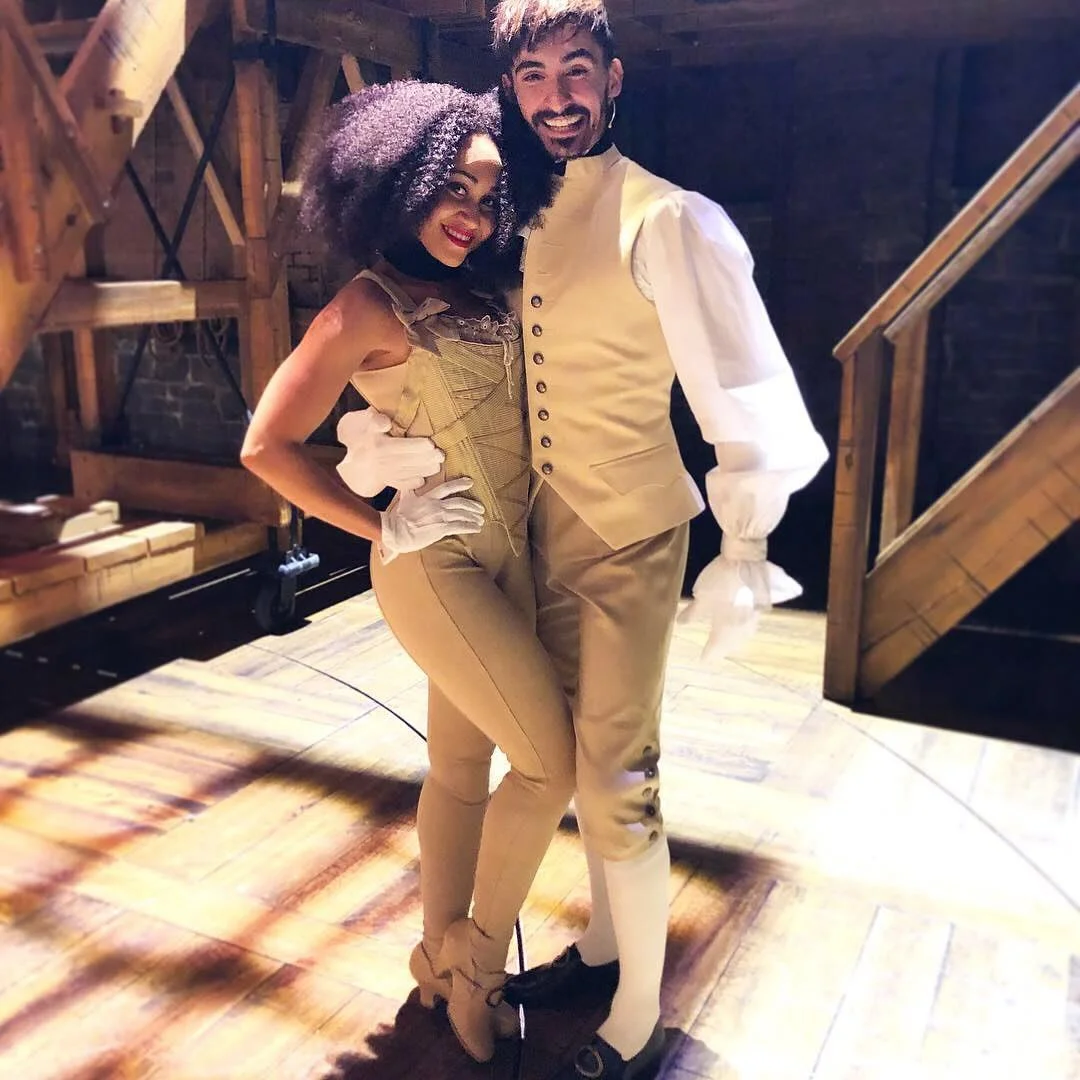 Since 2018, I&rsquo;ve had the honor of telling this story 8 shows a week in various capacities. Grateful doesn&rsquo;t even begin to cover it. @hamiltonmusical has shaped me, stretched me, and given me a family I&rsquo;ll carry forever 💫. Cheers to