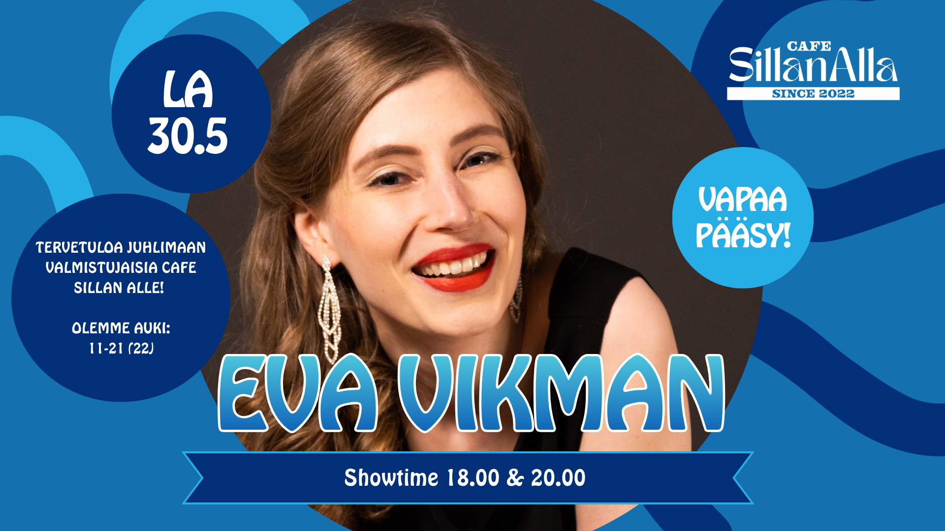 Valmistujaisjuhlat &amp; Live: Eva Vikman Duo