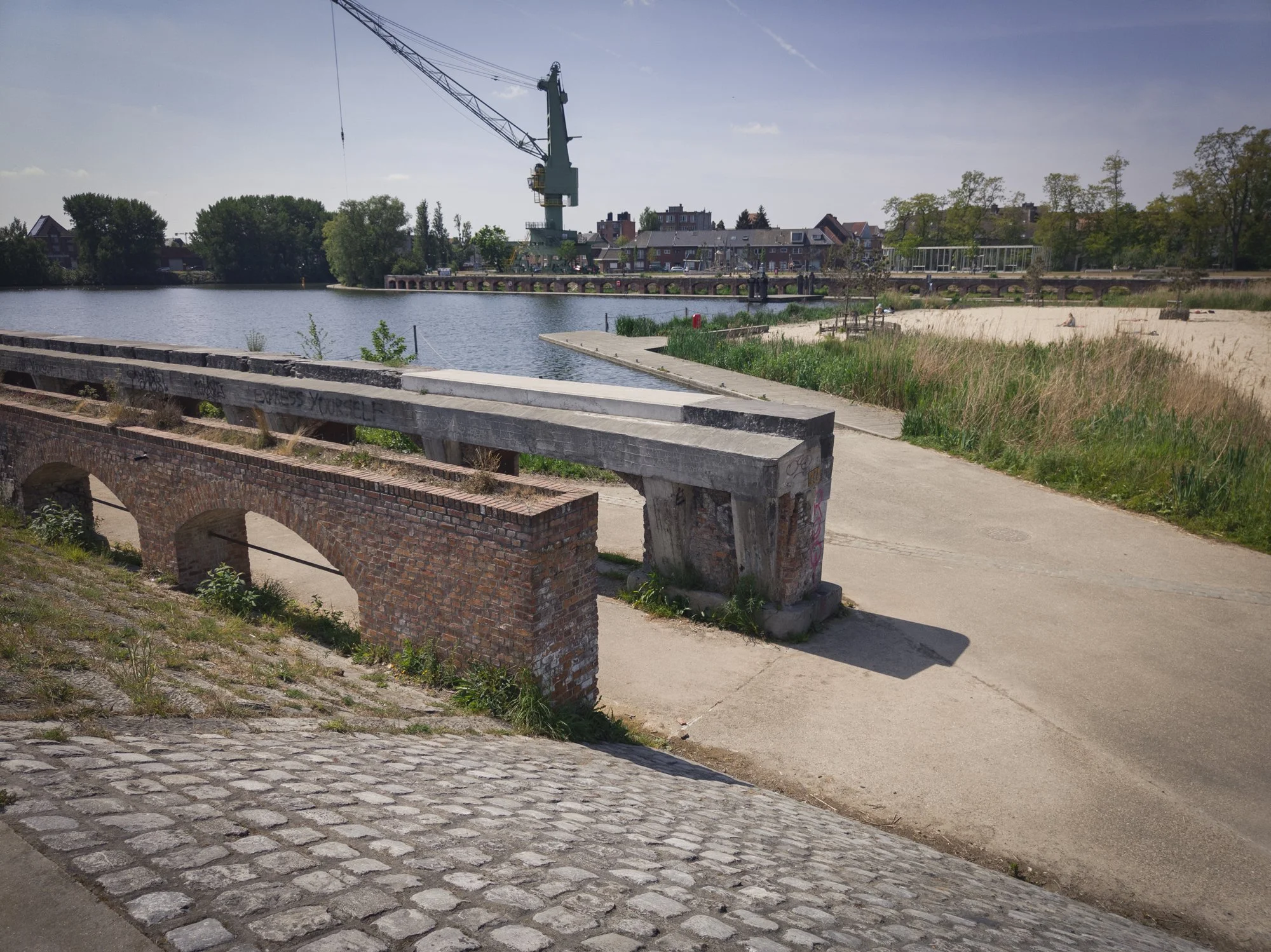 natuurtocht aan de oude dokken