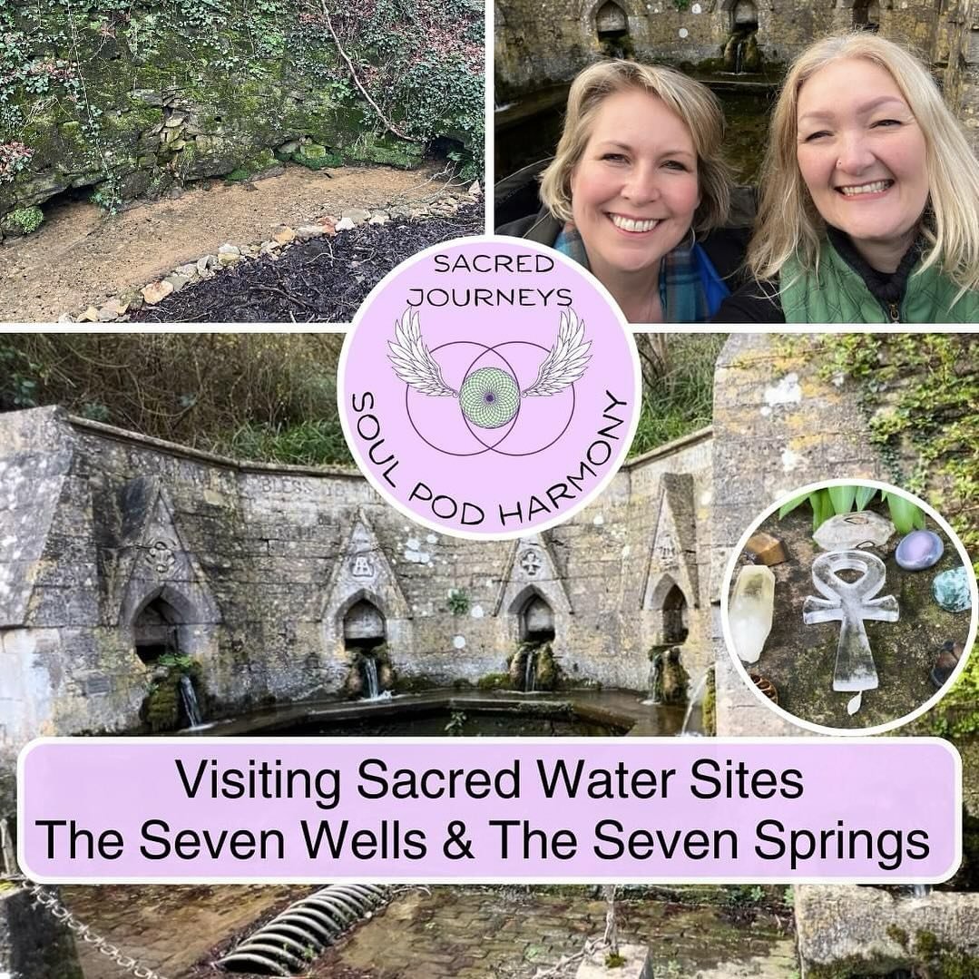 In the latest instalment of @soulpod888harmony&rsquo;s series Sacred Journeys, Kelly and I honour the sacredness and sentience of water. 💦 

We visit the Seven Wells in the rural Cotswolds village of Bisley and the Seven Springs near Cheltenham. 💦 