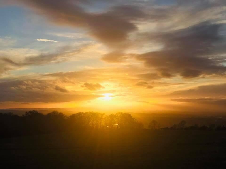 It&rsquo;s six years since I completed reiki 1, &amp; this was the sunset on Bredon Hill as I celebrated the start of an incredibly positive transformative journey, on a physical, emotional, mental &amp; spiritual level. ✨ 

I am now a Reiki Practiti