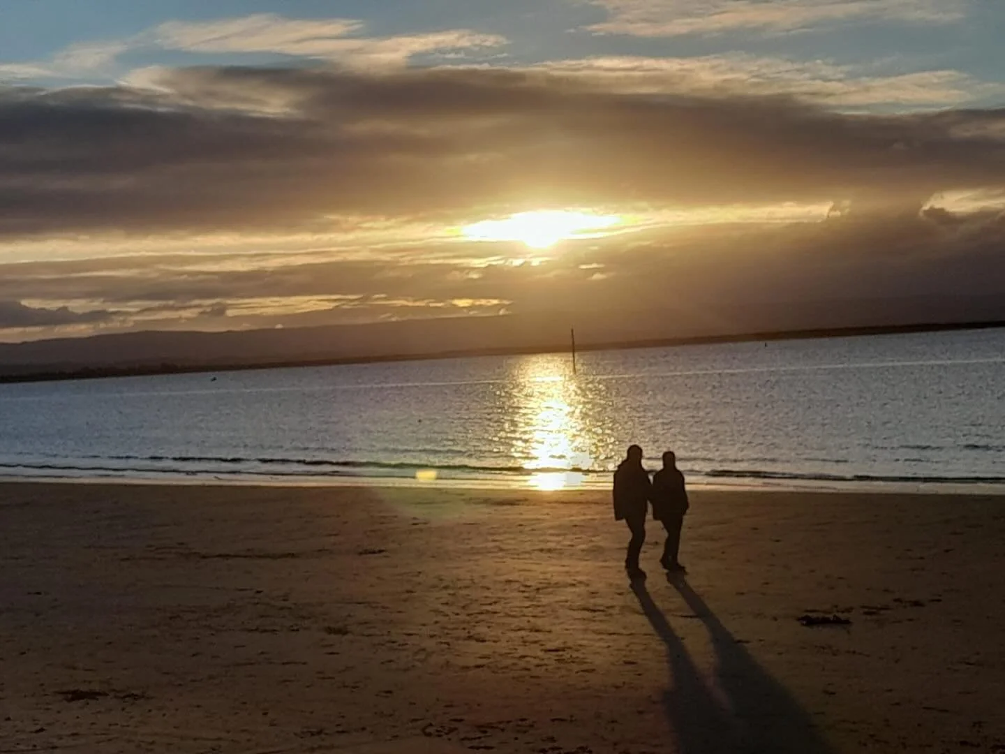 My brother in law, Mike captured this moment at Burnham on Sea. Stunning isn&rsquo;t it? That glorious light - breathe it in!

What a sunrise this morning - lifting my spirits as I drove the boys to school. 

Sieze the Day! That&rsquo;s my motto of t