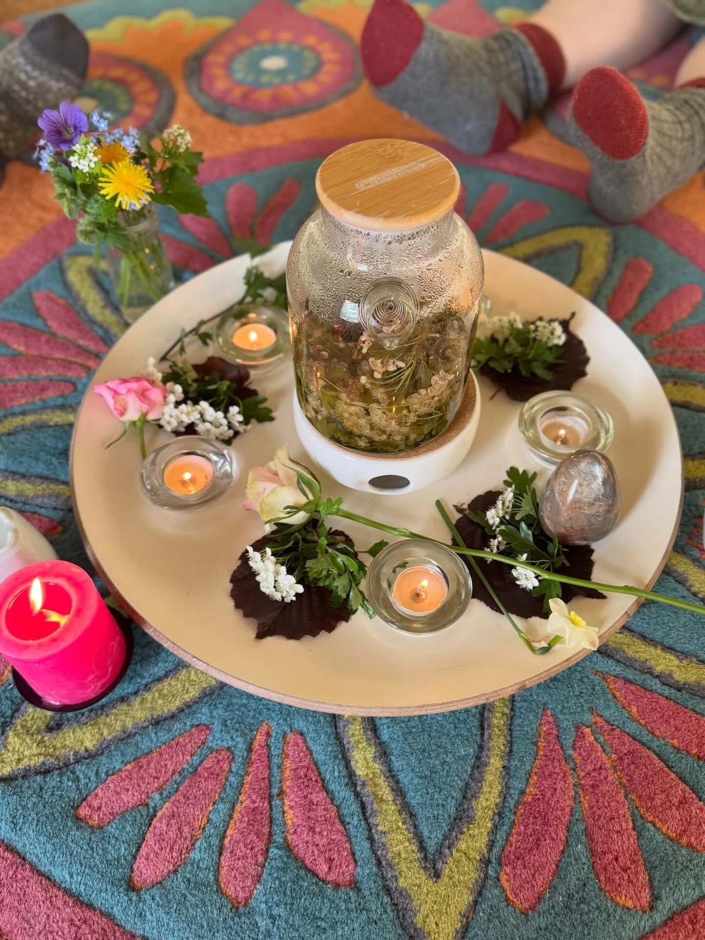 Wonderful to be back in circle again to celebrate May Day, the Wesak Festival, Full Moon and welcome the Beltane energies. 

#wesakfestival #mayday #beltane #womenscircle