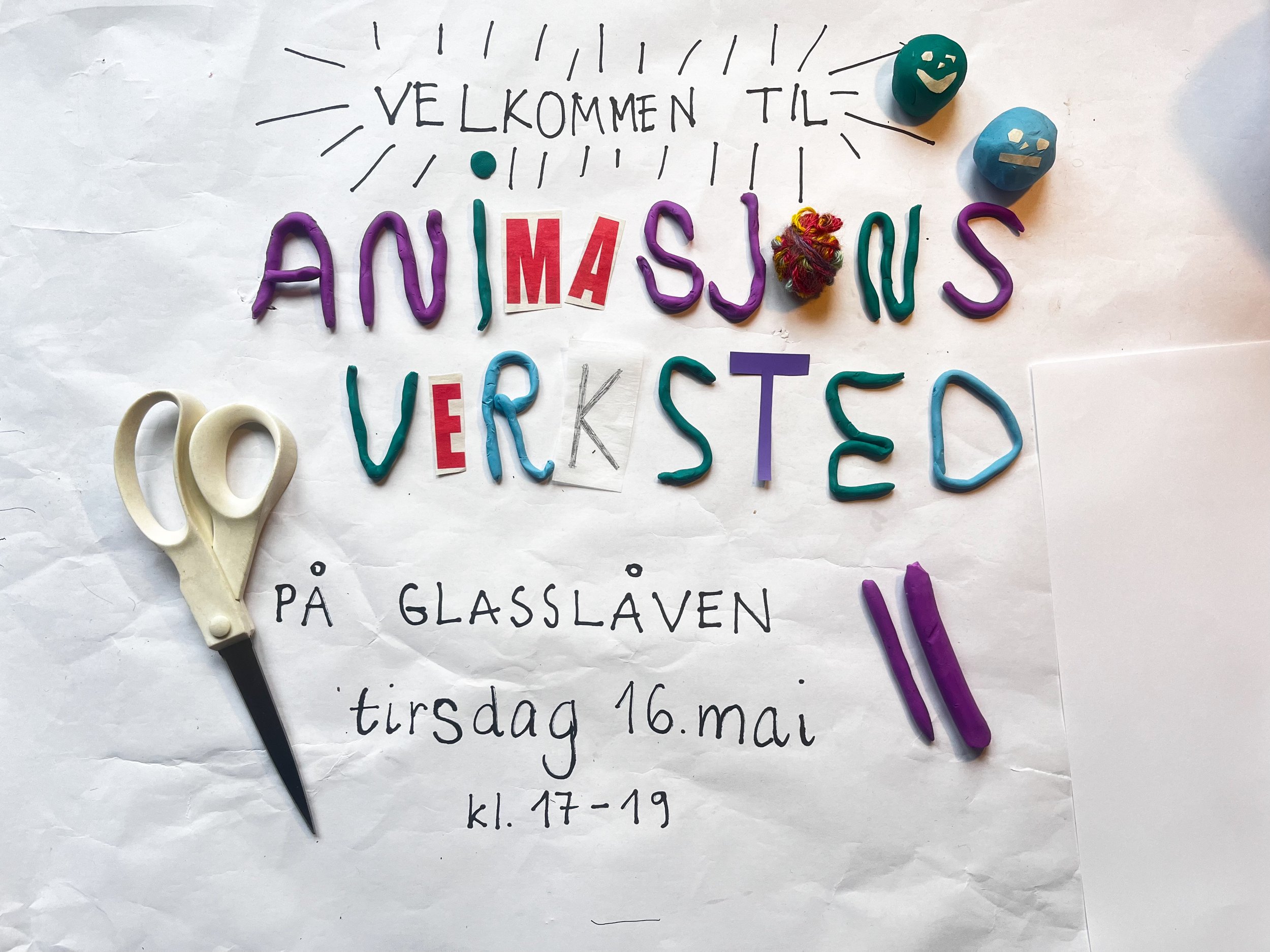 Animasjon på Kreativt verksted