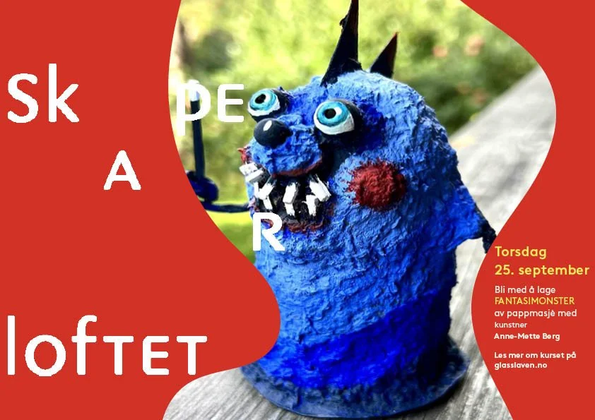 Fantasimonstre av pappmasjè!