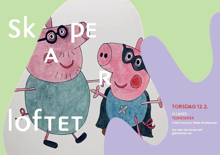 Vi lager tegneserier! 