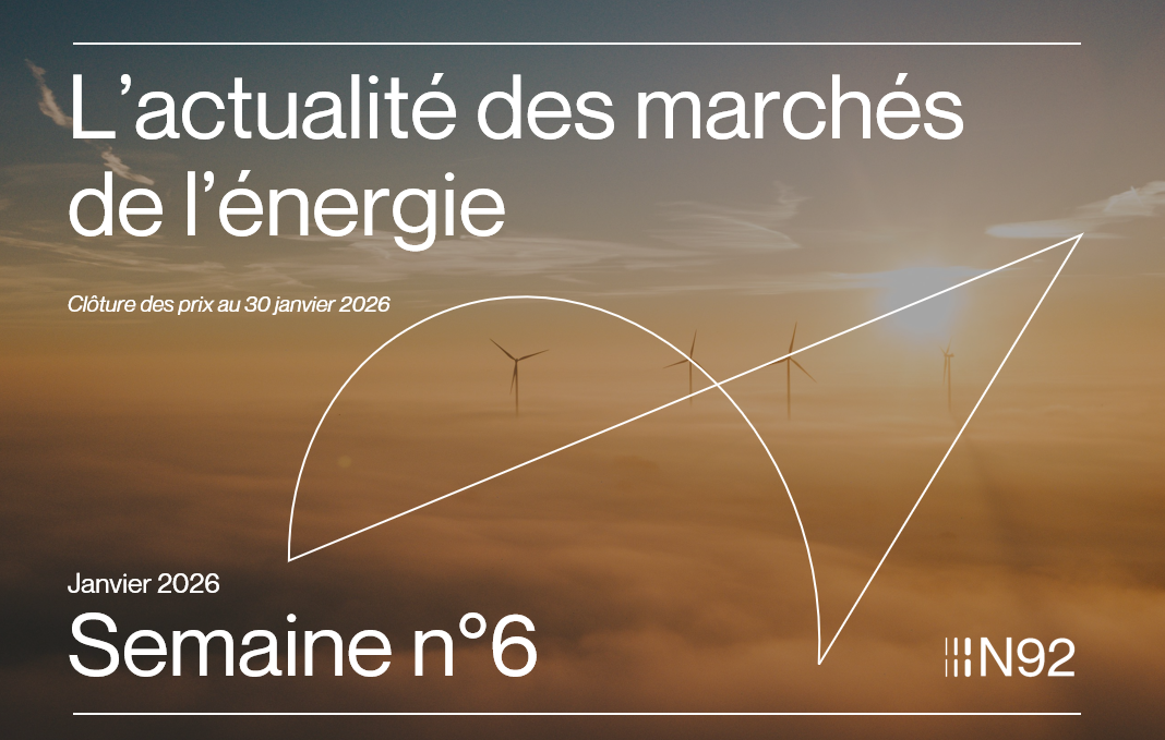 L’actualité des marchés de l’énergie 