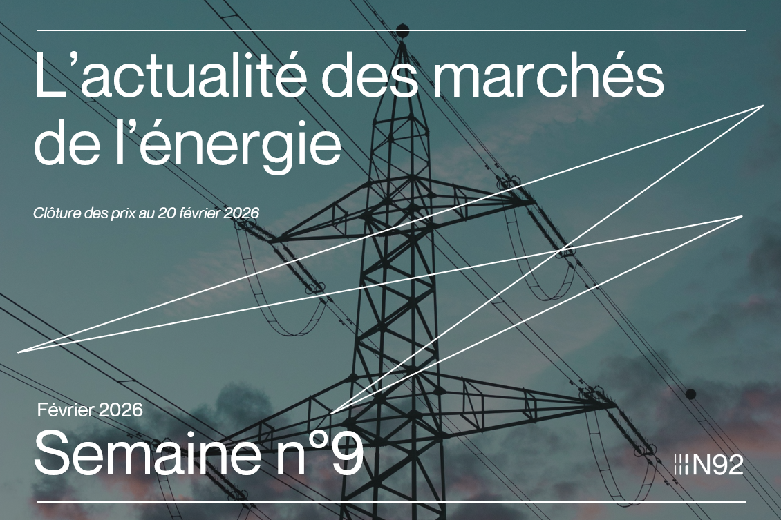 L’actualité des marchés de l’énergie