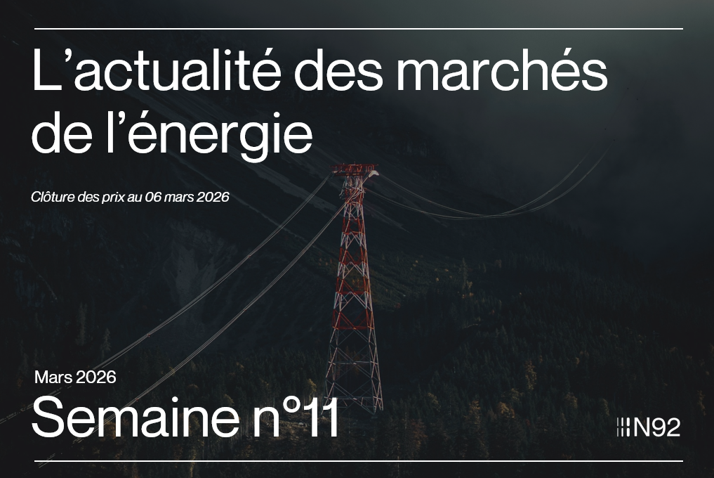 L’actualité des marchés de l’énergie