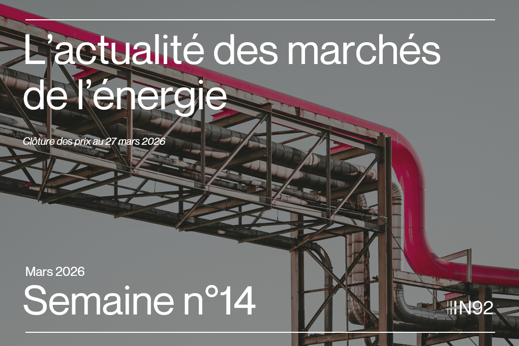 L’actualité des marchés de l’énergie