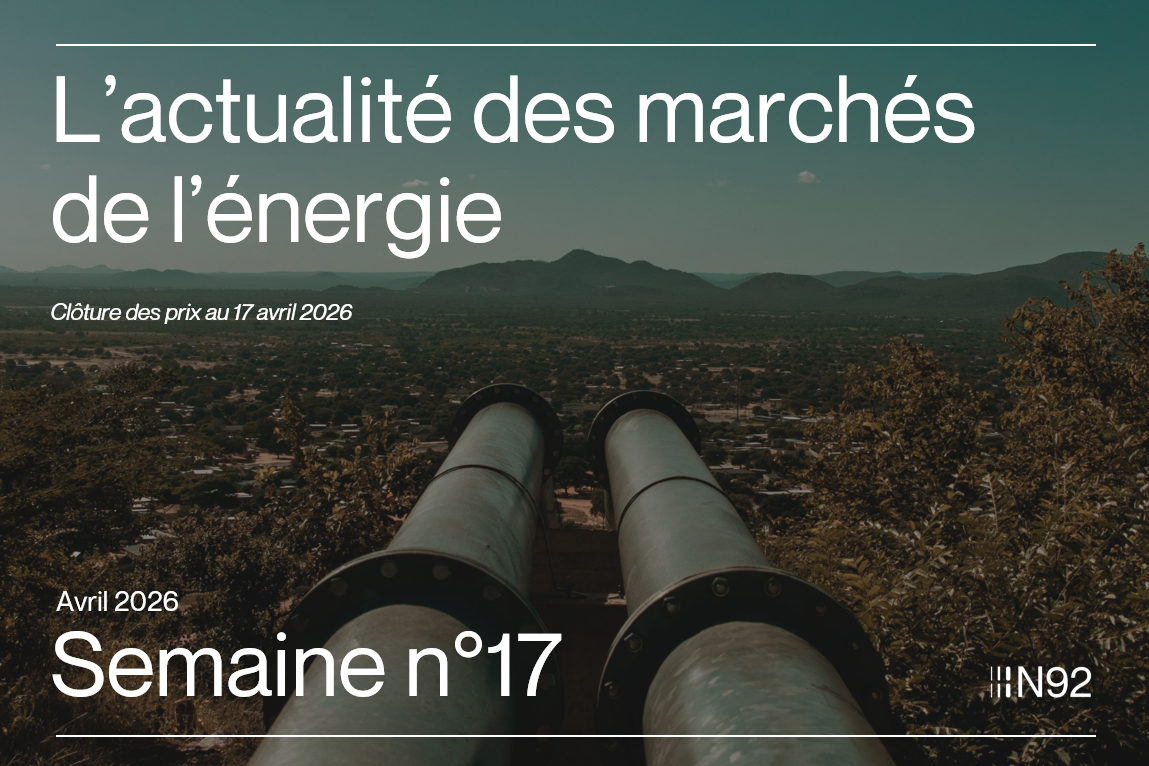 L’actualité des marchés de l’énergie