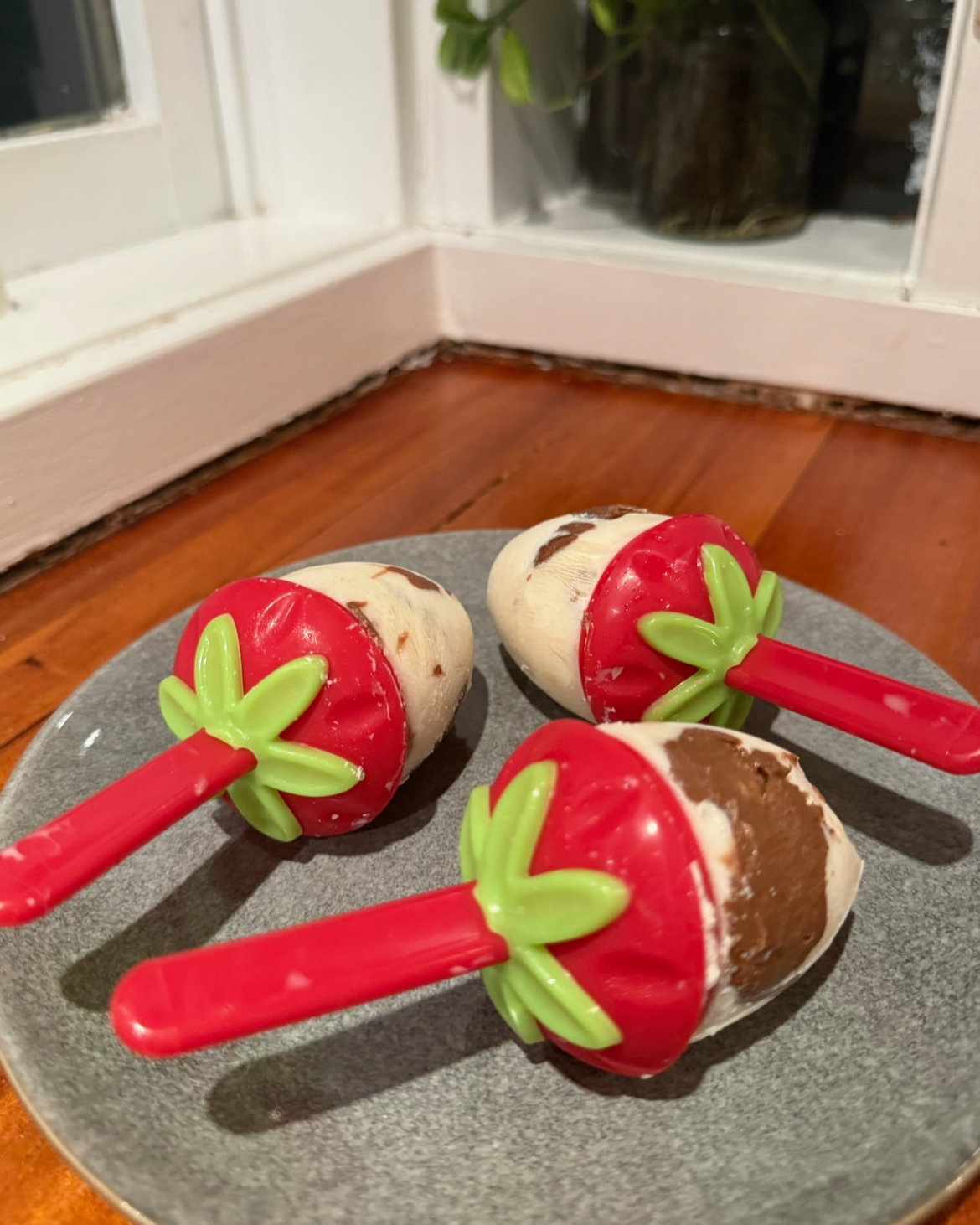 Peanut Butter Popsicles