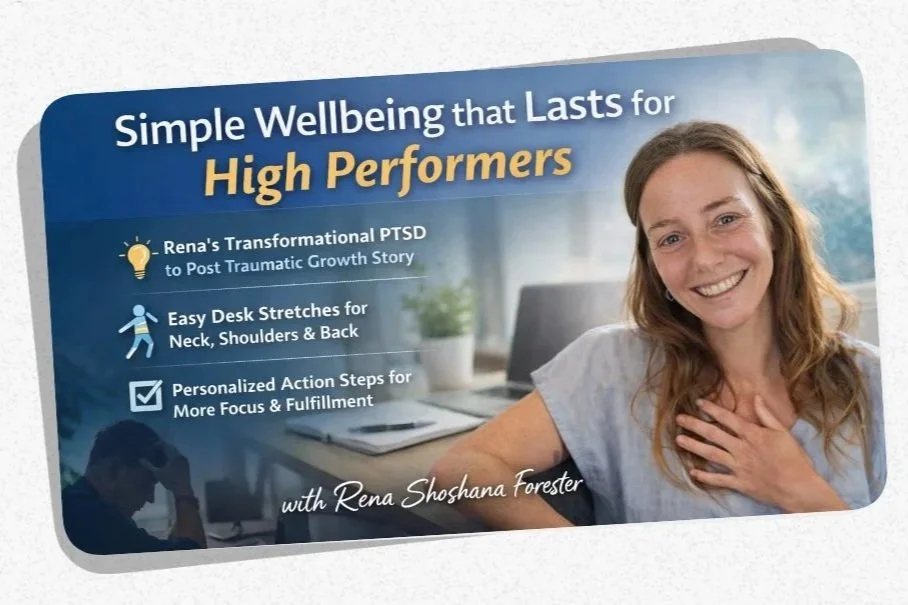 Live Workshop: Simple Wellbeing that Lasts for High Performers