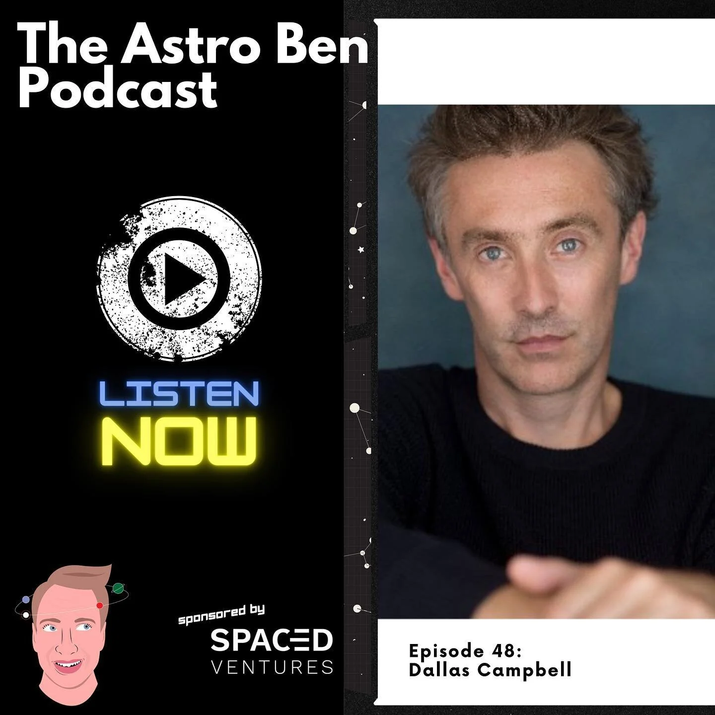 In episode 48 Ben speaks to @thedallascampbell, a British television presenter, television and stage actor, best known as a presenter on the Channel 5 series The Gadget Show in 2008 and BBC One science series Bang Goes the Theory from 2009 to 2012. H