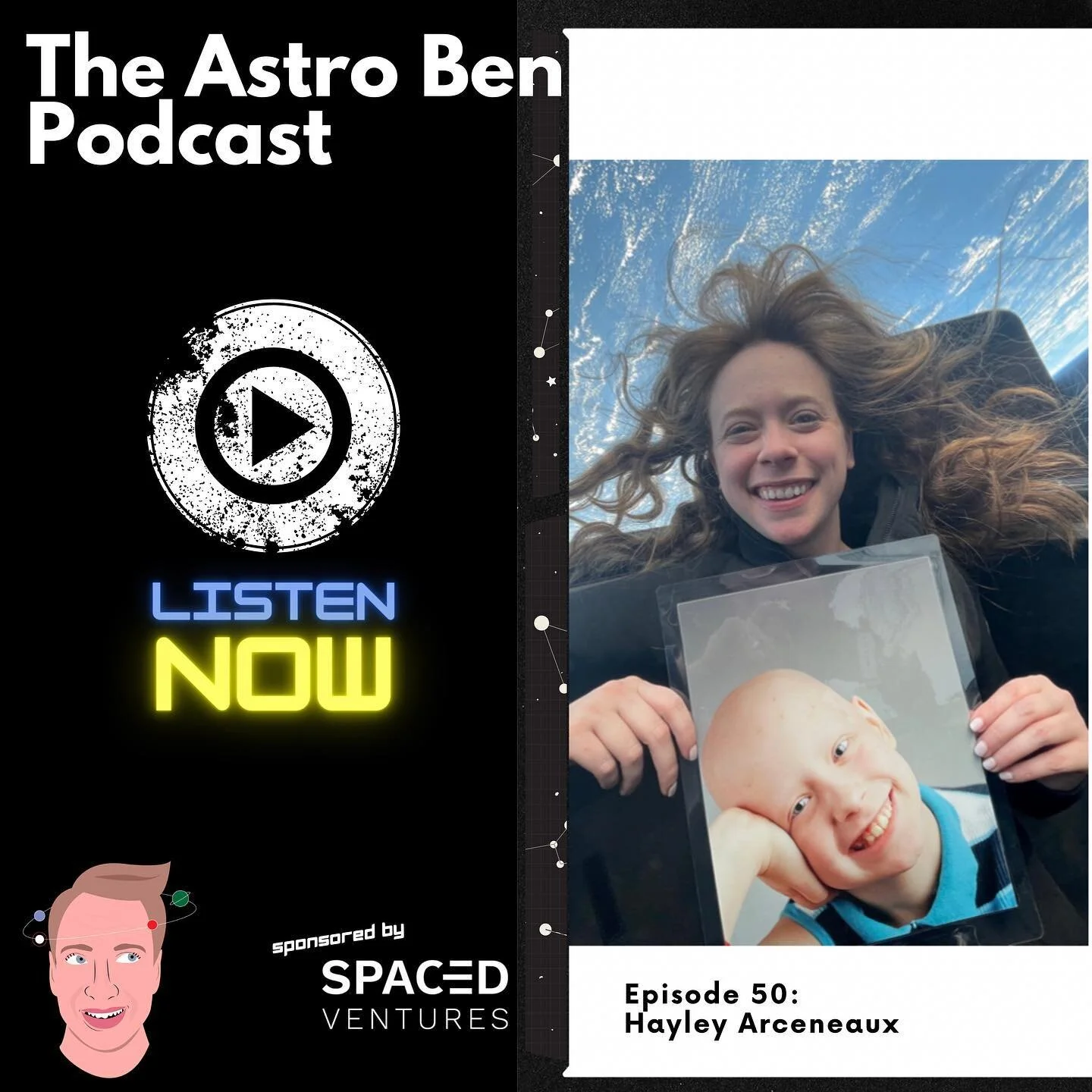 @hayleyarc is a St. Jude Children's Research Hospital physician assistant, a career she committed to at age ten, after surviving pediatric bone cancer. She is also now a member of the SpaceX medical team, where she helps medically train commercial as