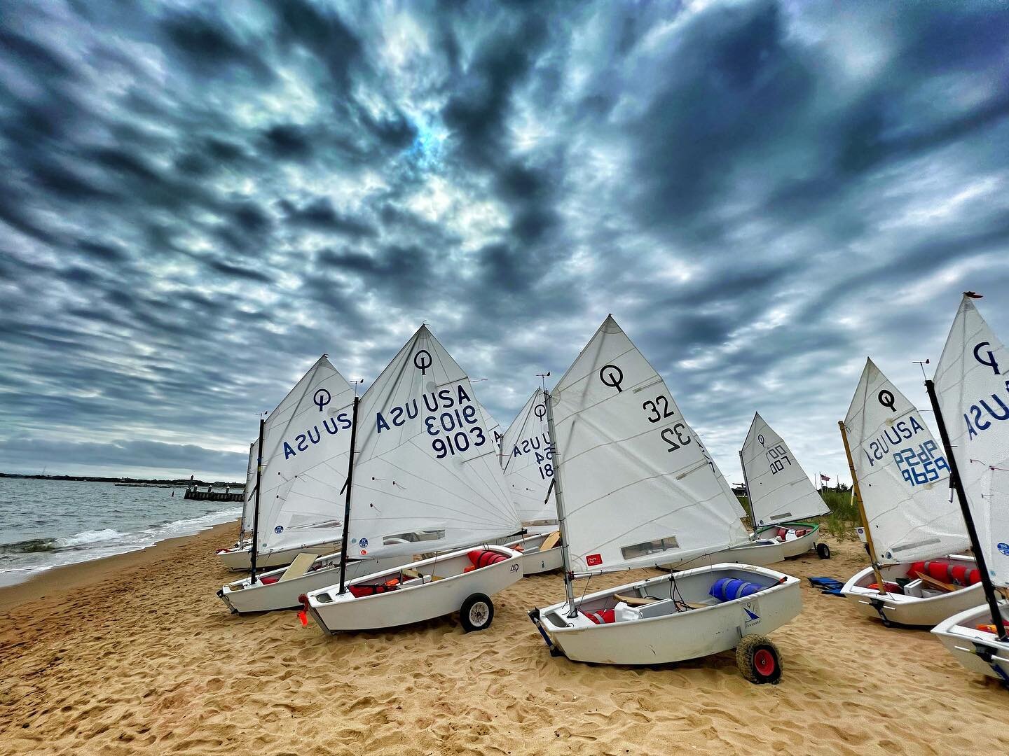 Up next&hellip; PGJSA regatta at Devon Yacht Club. All fleets same day and the last event of our summer series before the Champs at @southampton_yc #regatta #sail #youthsailing #hamptons