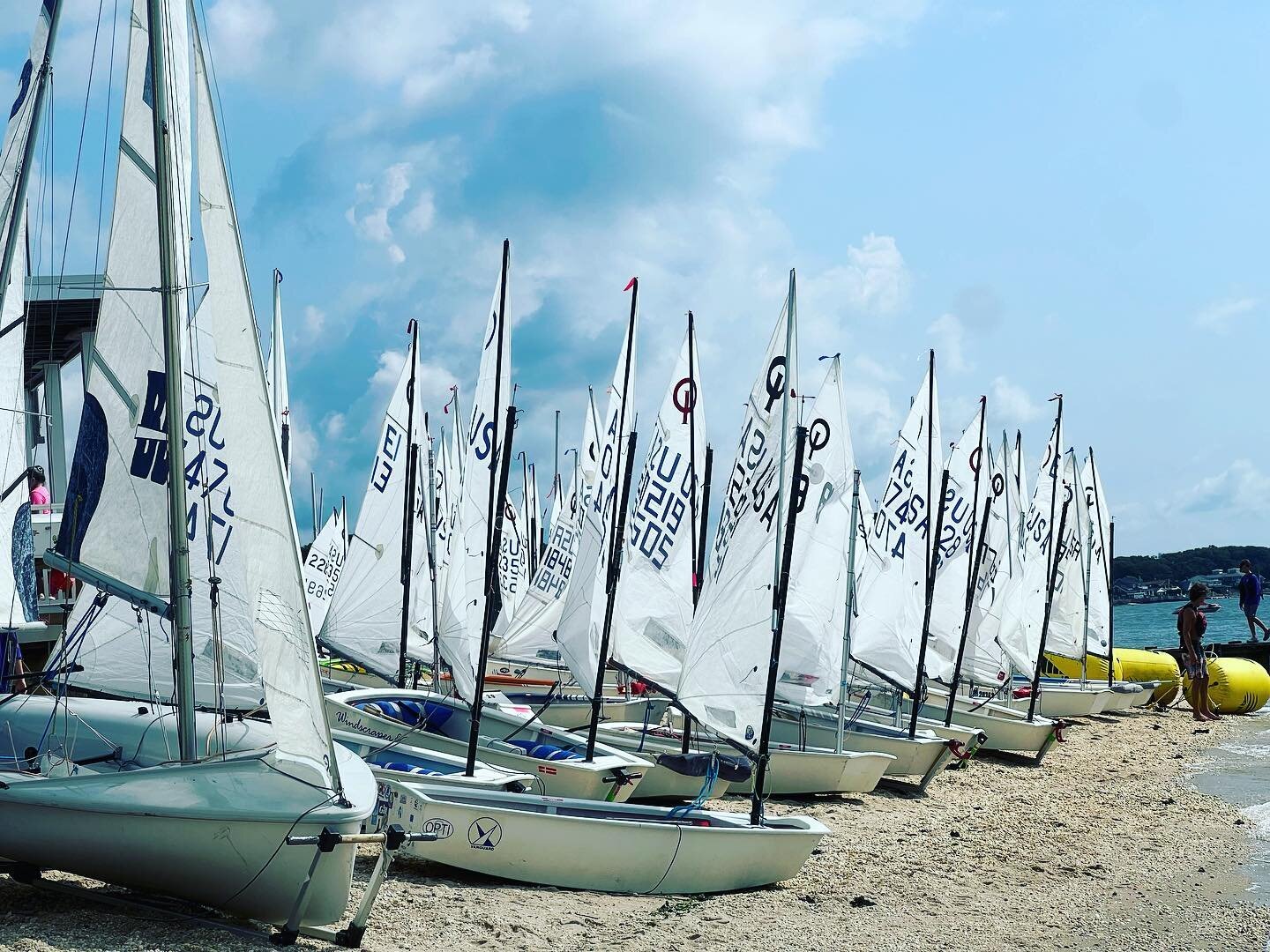 Happy PGJSA Monday.  Are you getting out on the water today or taking it easy or both?? #sailing #youthsailing
