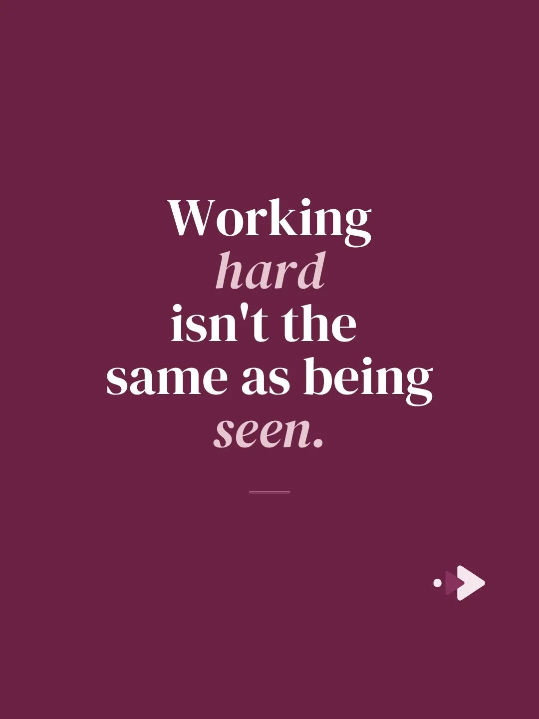 She's the hardest worker in the room. And nobody can name her. 

This is the Quiet Achiever Trap &mdash; and it's catching brilliant women everywhere.

You over-deliver. You stay late. You assume your work will speak for itself.
It won't.

Promotions