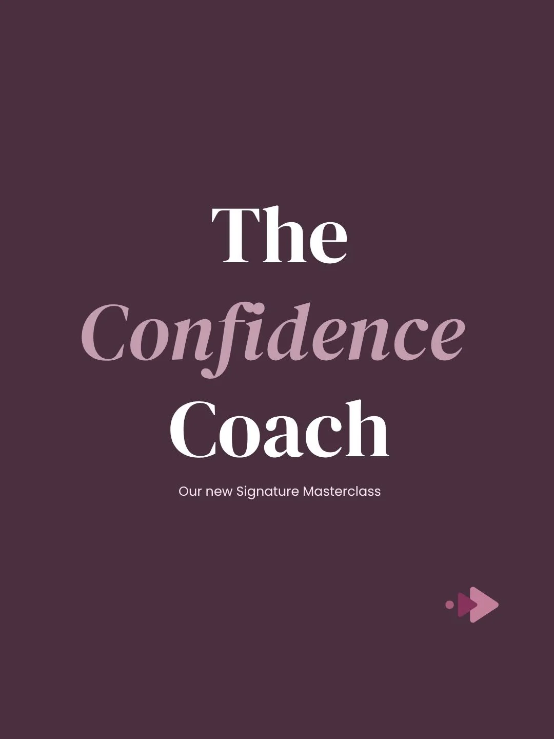 Something new. Something we have been quietly building for the women who keep telling us they&rsquo;re ready but don&rsquo;t feel it yet. 

Meet The Confidence Coach.

Your 3-step framework for confidence that feels good on the inside and shows on th