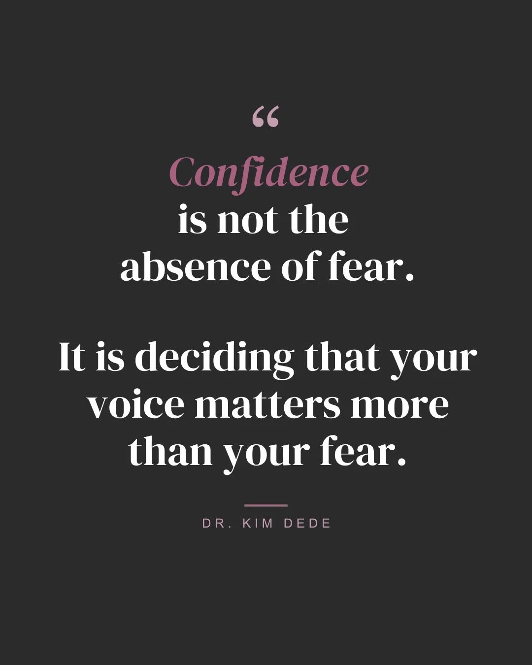So many brilliant women are sitting on opinions, ideas, and expertise.
Waiting to feel ready enough to share them. 

The room is waiting. The stage is empty. And the only thing between you and it is the story you're telling yourself.

Your doubt is n