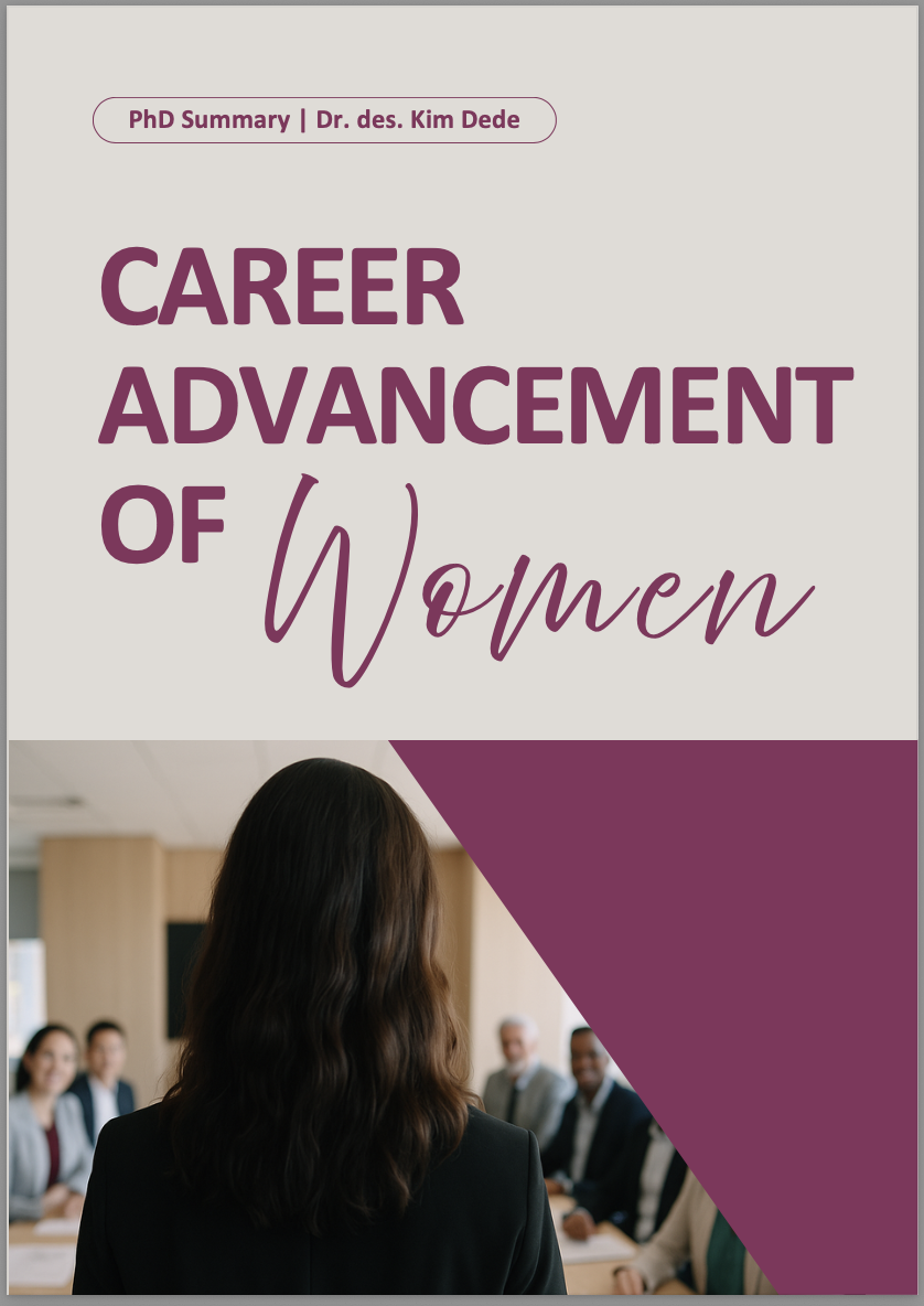 Frauen in Führungspositionen Zusammenfassung der Dissertation von Dr. Kim Dede