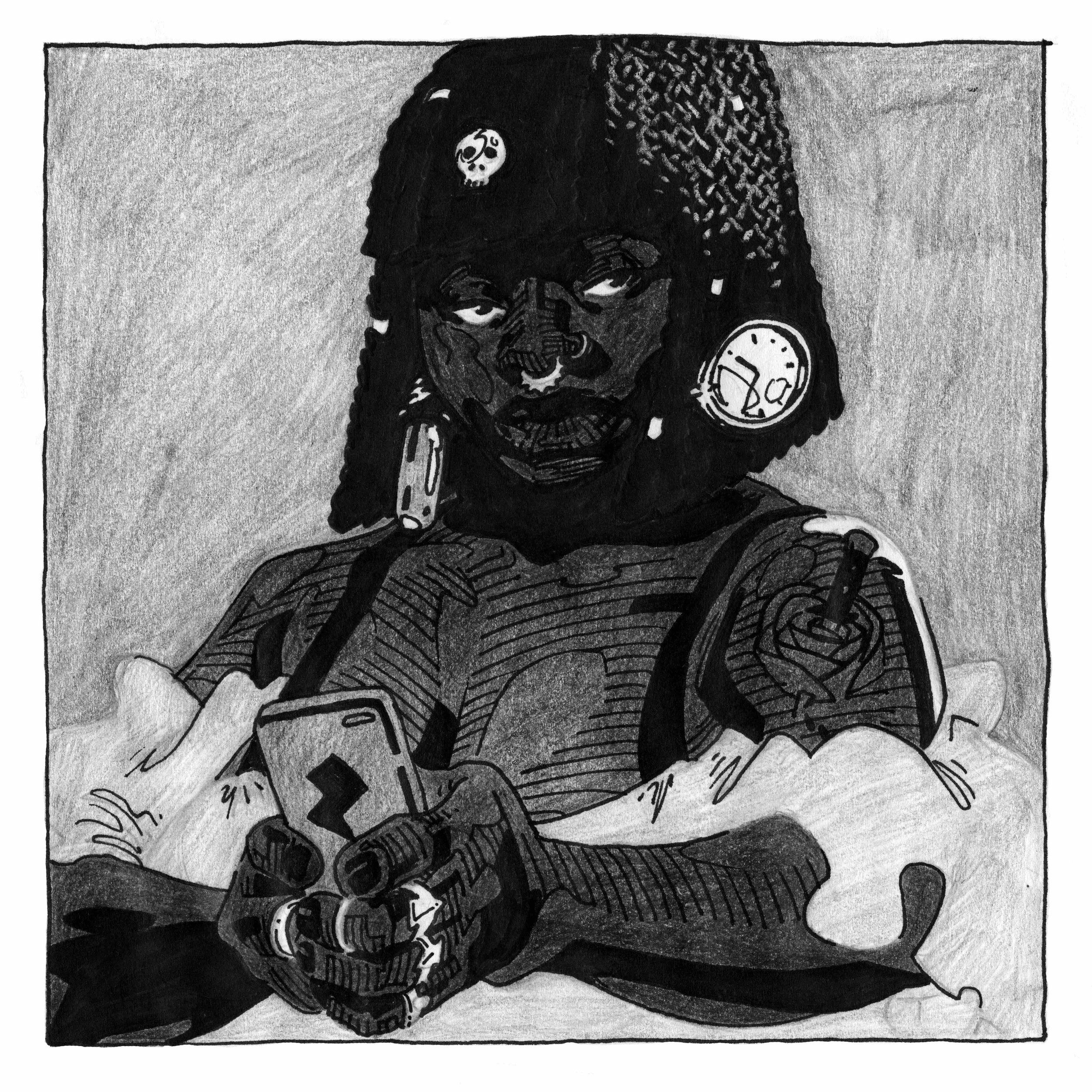 Blindside — Pola Maneli Illustration