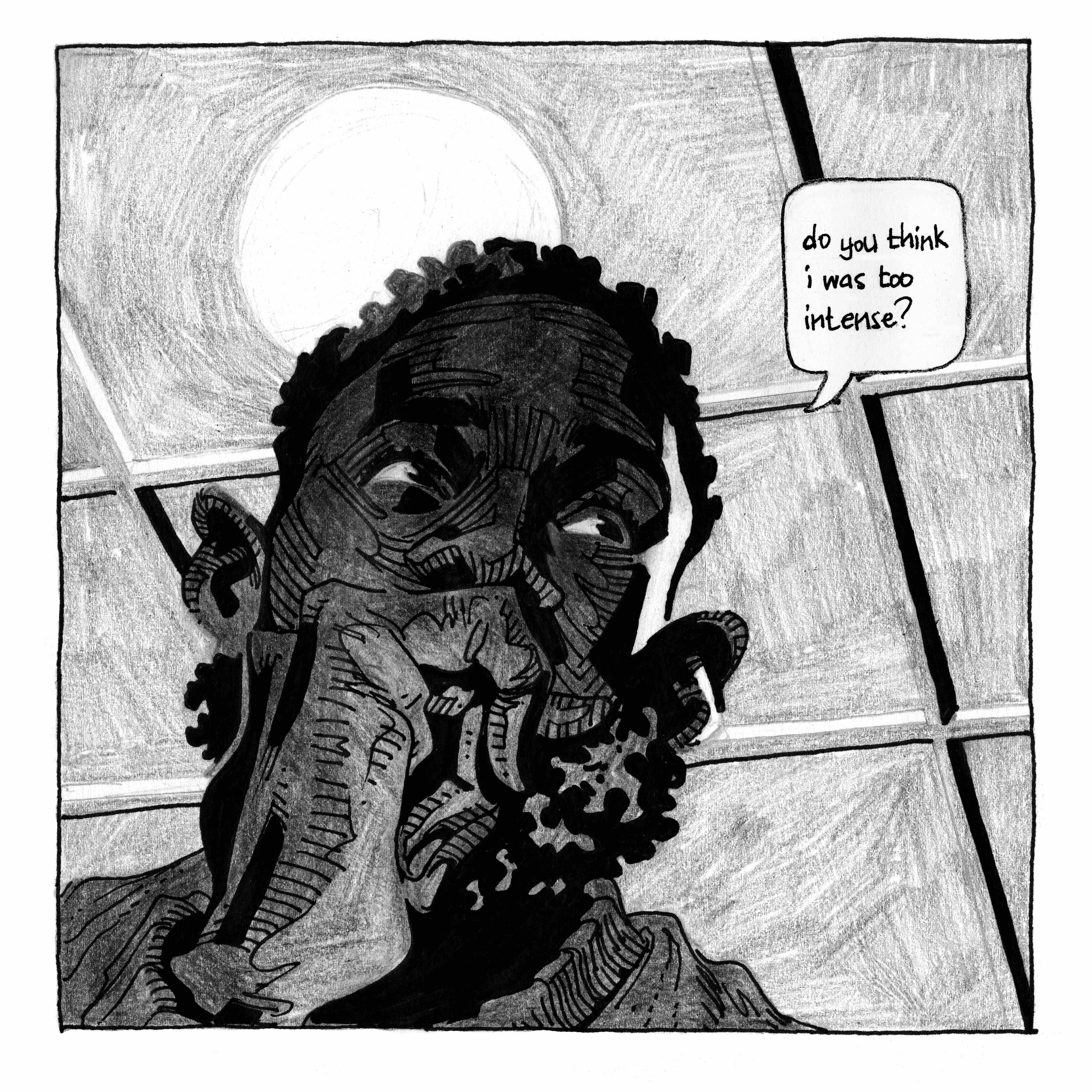 Blindside — Pola Maneli Illustration