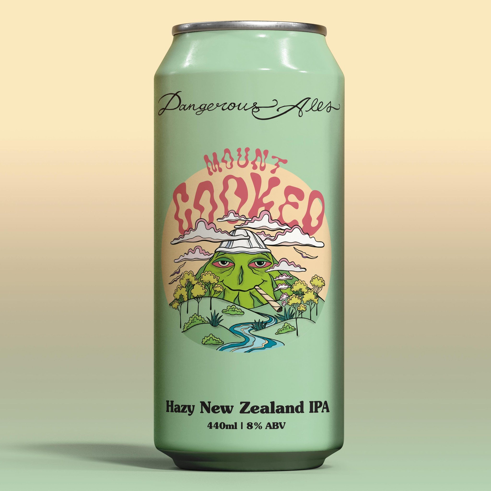 NEW BEER ALERT! Mt Cooked is Damo&rsquo;s latest creation, a New Zealand Hazy IPA full of all kinds of hop products and fermented with a thiolized yeast, this thing is bursting with super juicy nectarine flavours complemented by a subtle dankness and