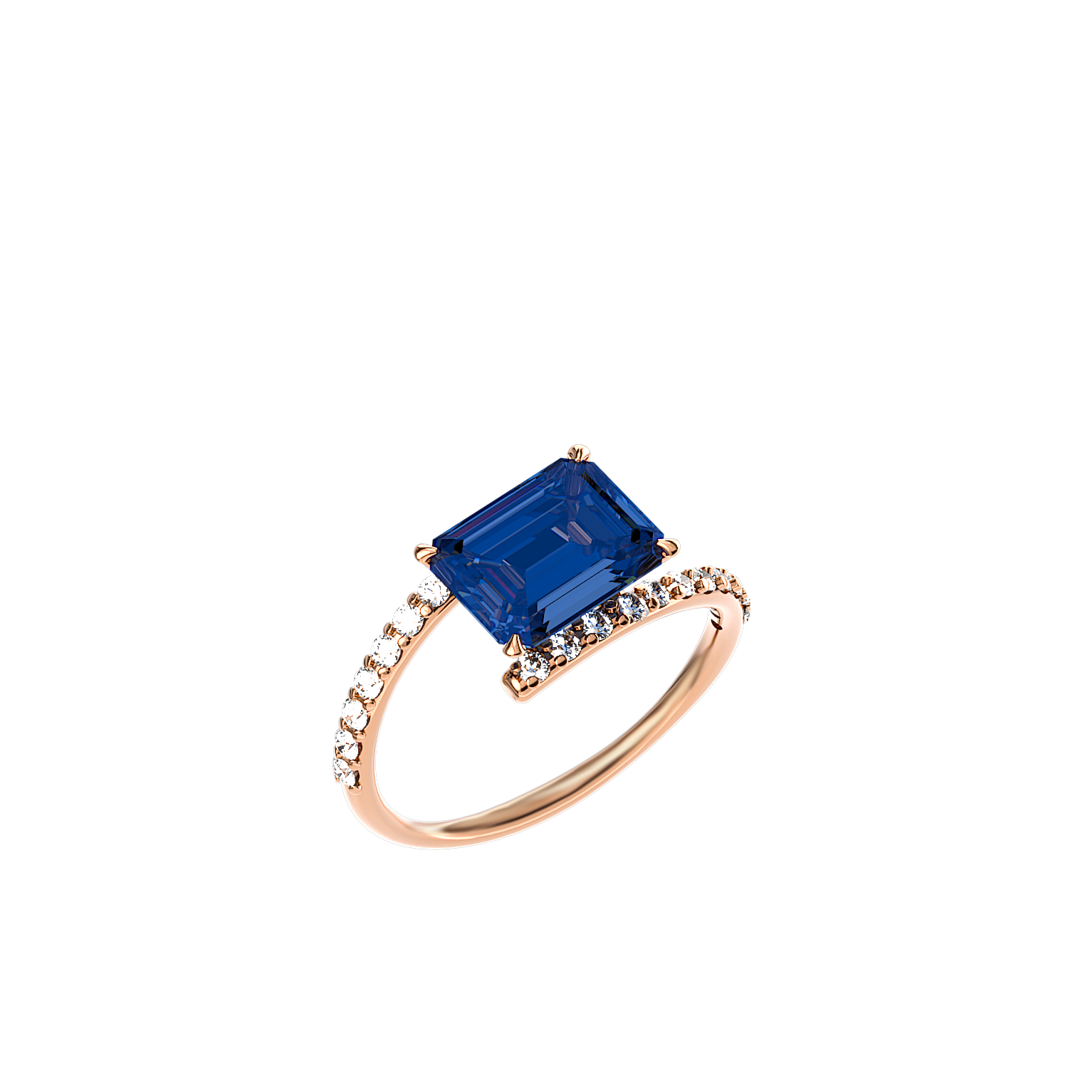 Ione Cyan Ring