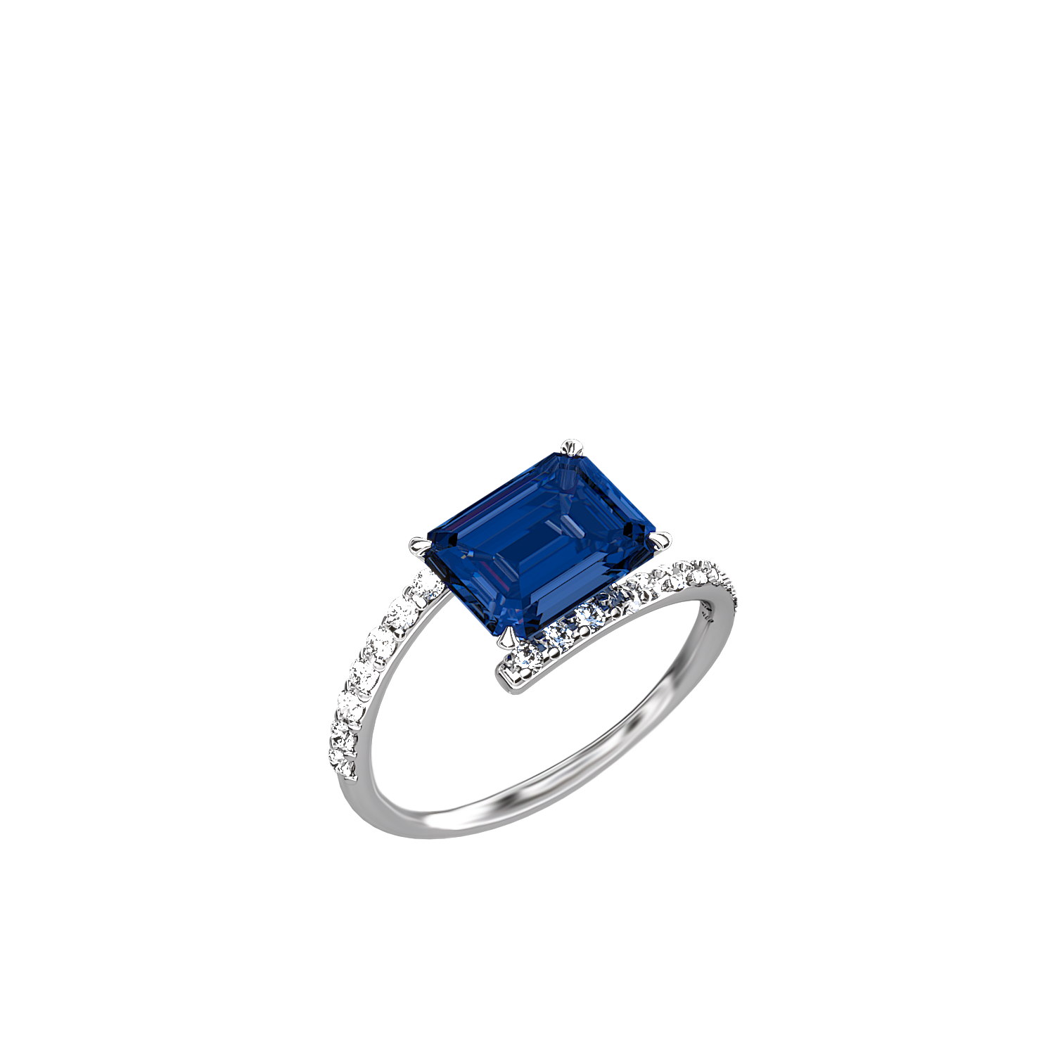Ione Cyan Ring