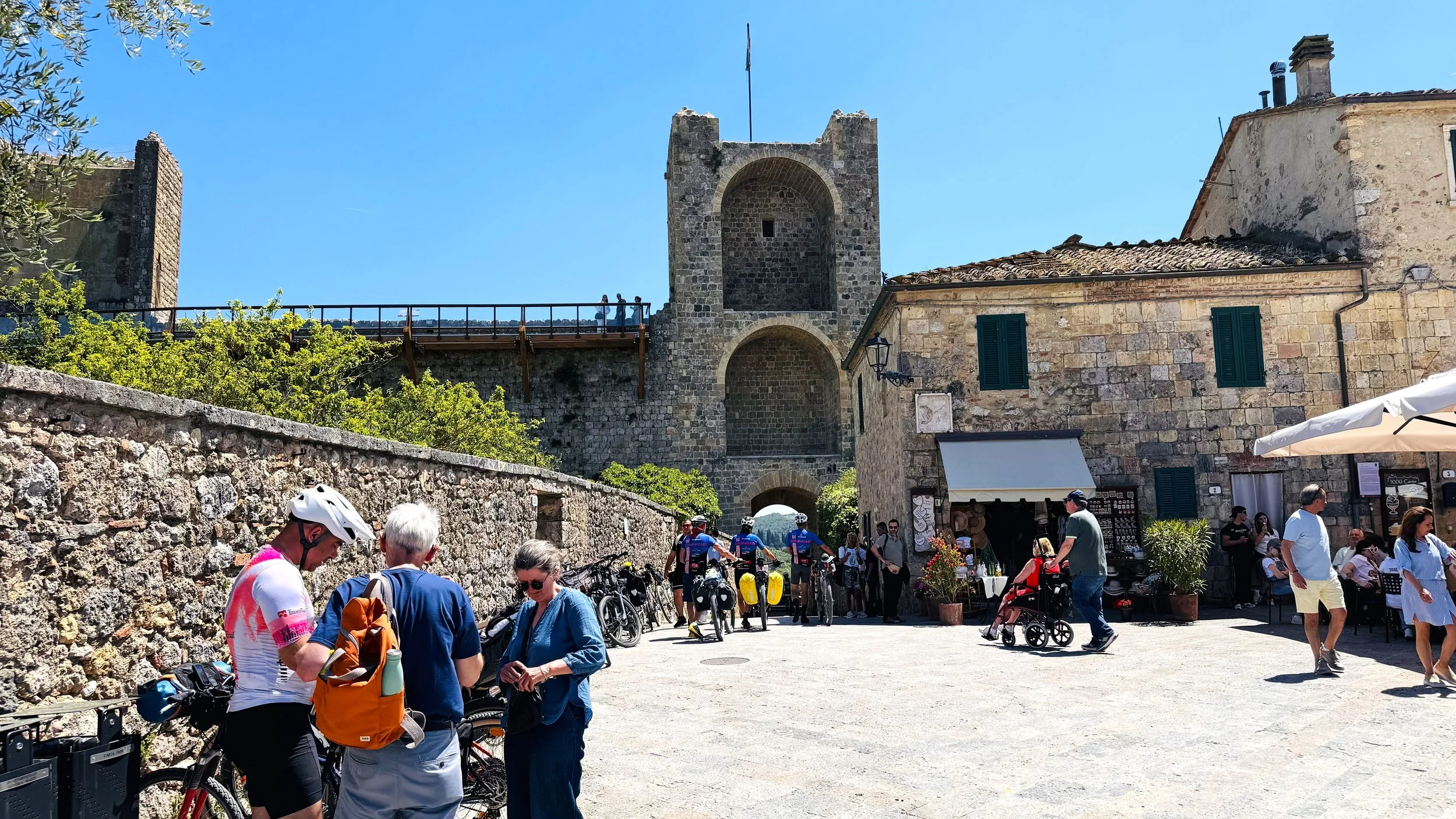 Tuscany Bike Trail in Monteriggioni