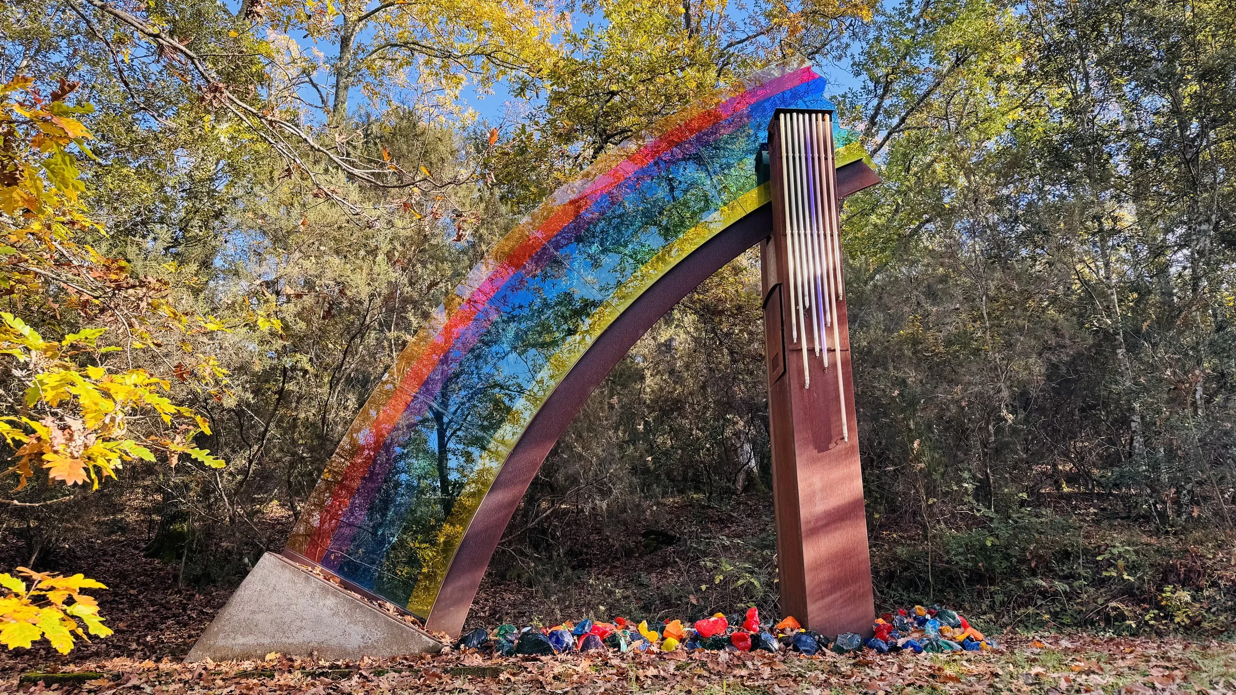 PARQUE DE ESCULTURAS RAINBOW CRASH CHIANTI