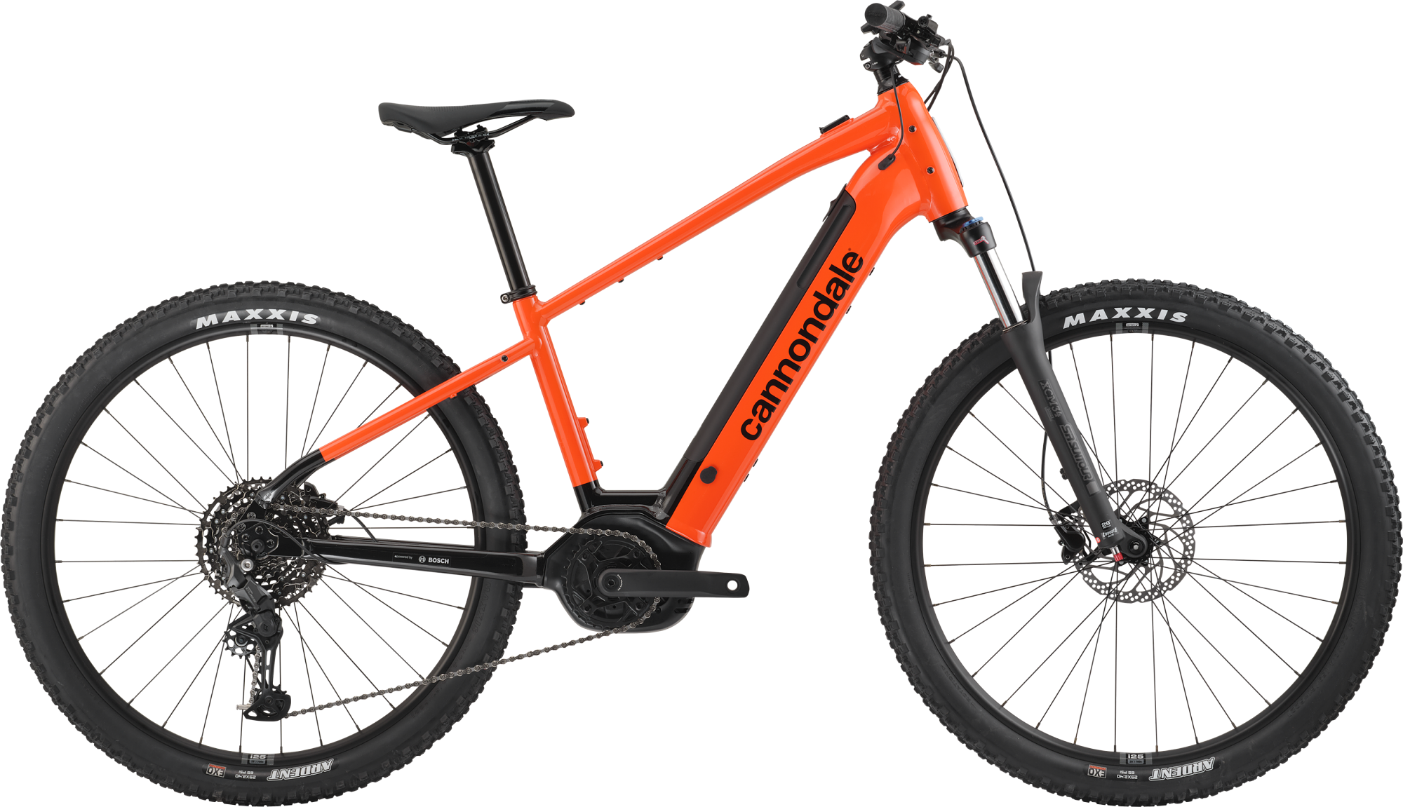 E-bike Cannondale Trail Neo 3 arancione