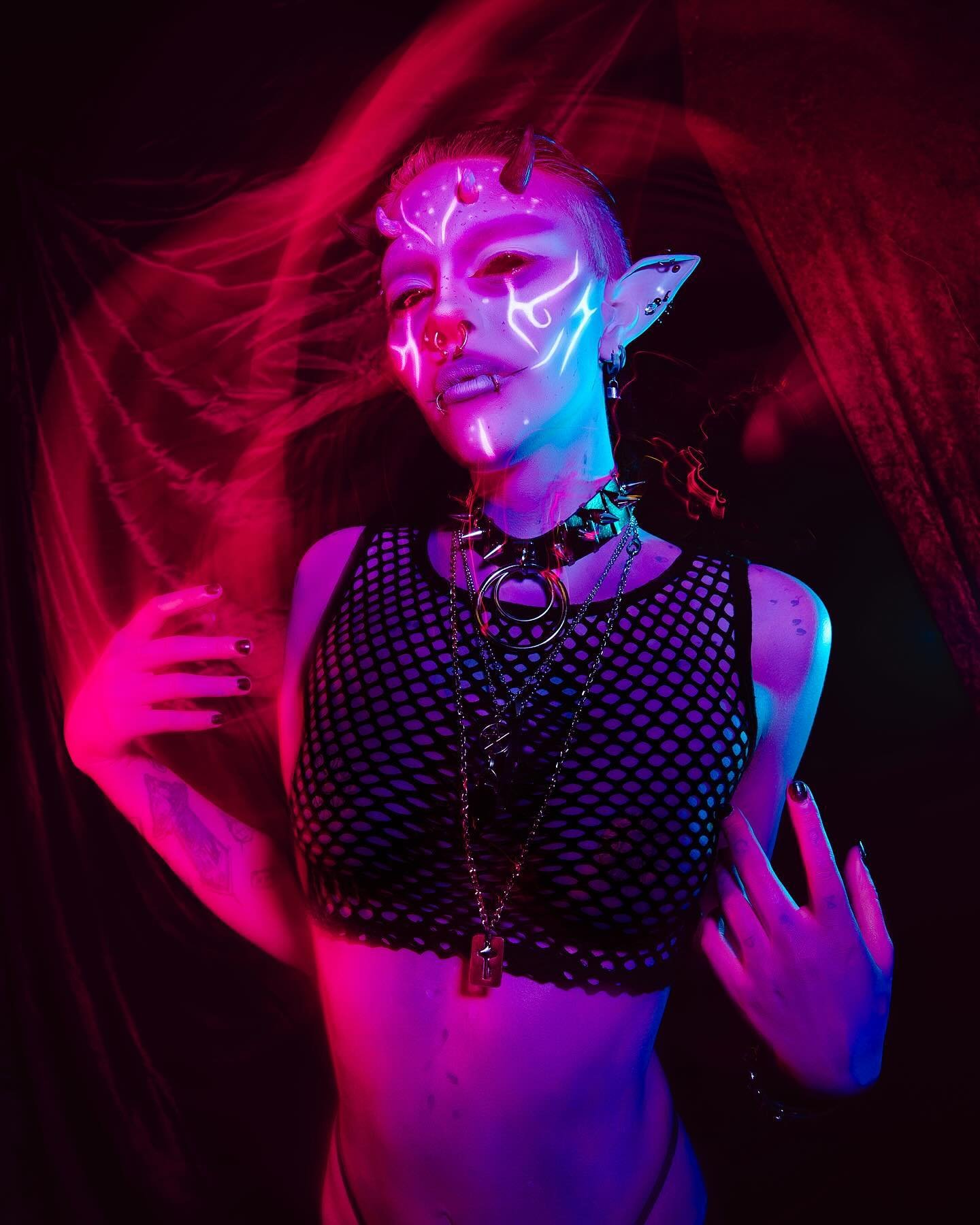 Bringing in the red added such a cool dimension to these photos!

I would love to do more wacky projects like this, I love a really well put together concept!!

If you want help bringing your vision to life and you like bold and abstract colour, I mi