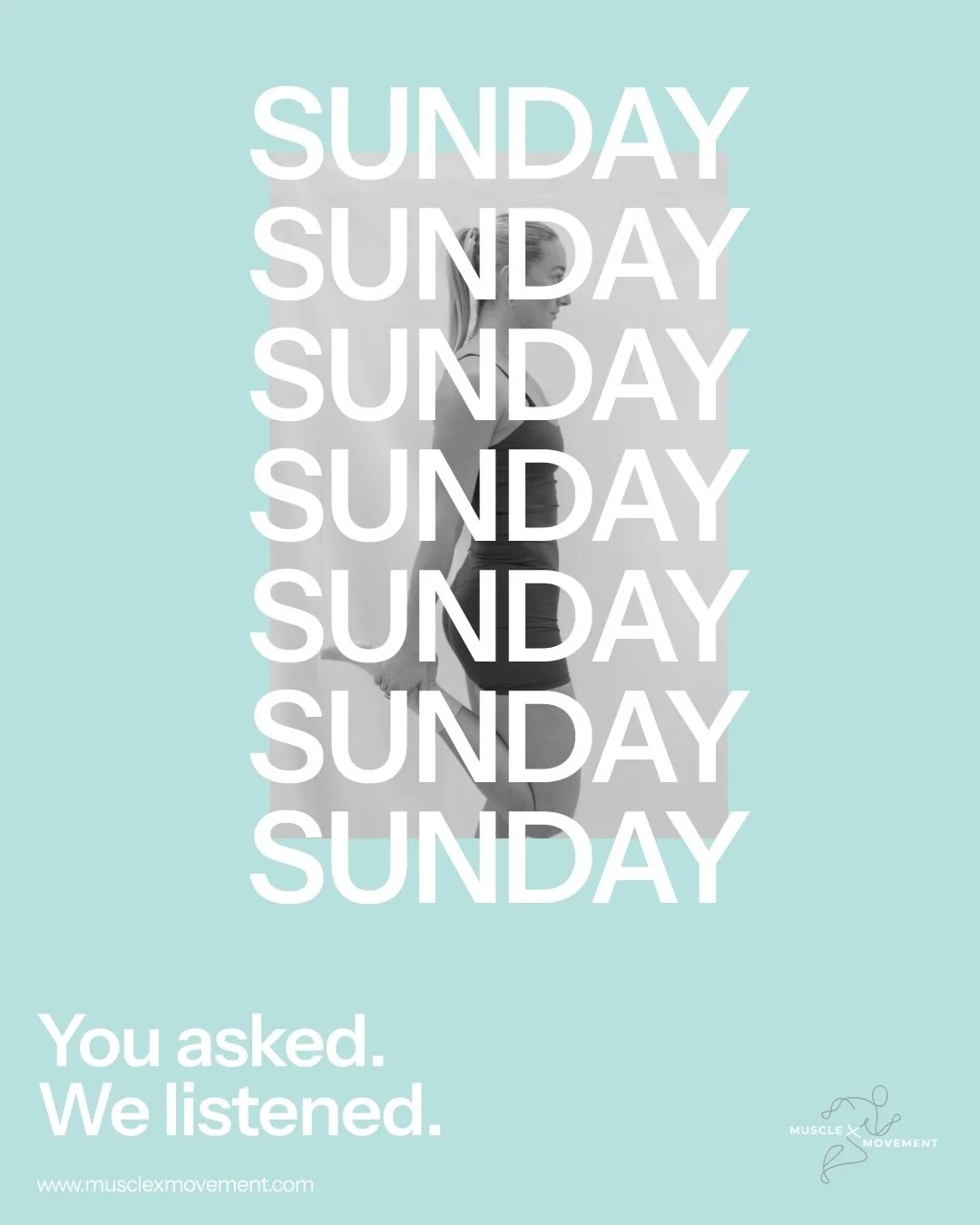 You asked. We listened 😌

Sunday appointments are now available once a month &mdash; perfect for those who can&rsquo;t squeeze recovery into the weekday rush.

✨ Slow Sundays
✨ Fewer distractions
✨ More time for your body

Would you book a Sunday se