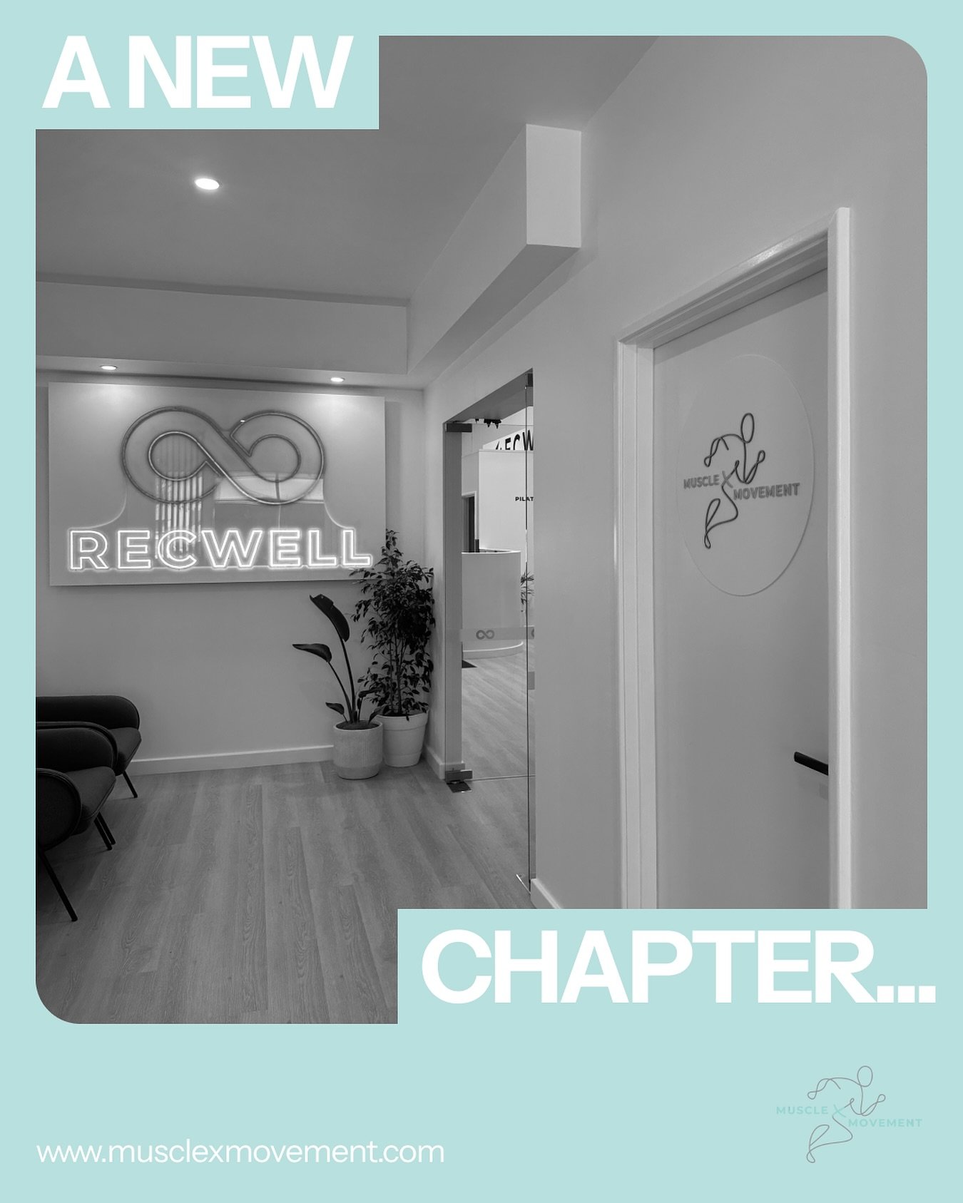 A new chapter for Muscle X Movement begins!

We&rsquo;re so excited to officially move into our new space at @recwell_ opening this Monday 20th October and we can&rsquo;t wait to share it with you.

Link in bio to book at www.musclexmovement.com

#mu