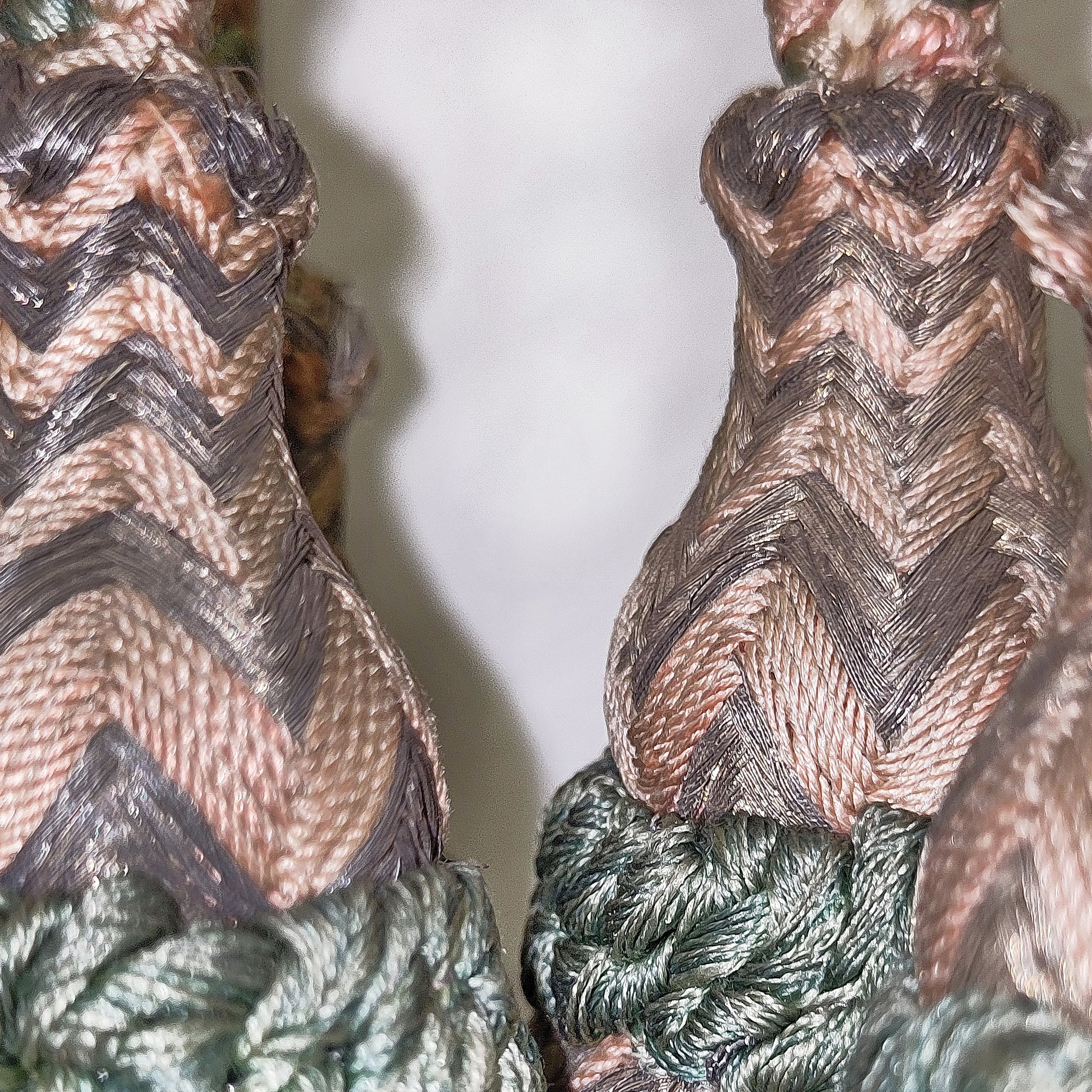 Tassels four 17th century Turk's head knotted cord 7.jpg
