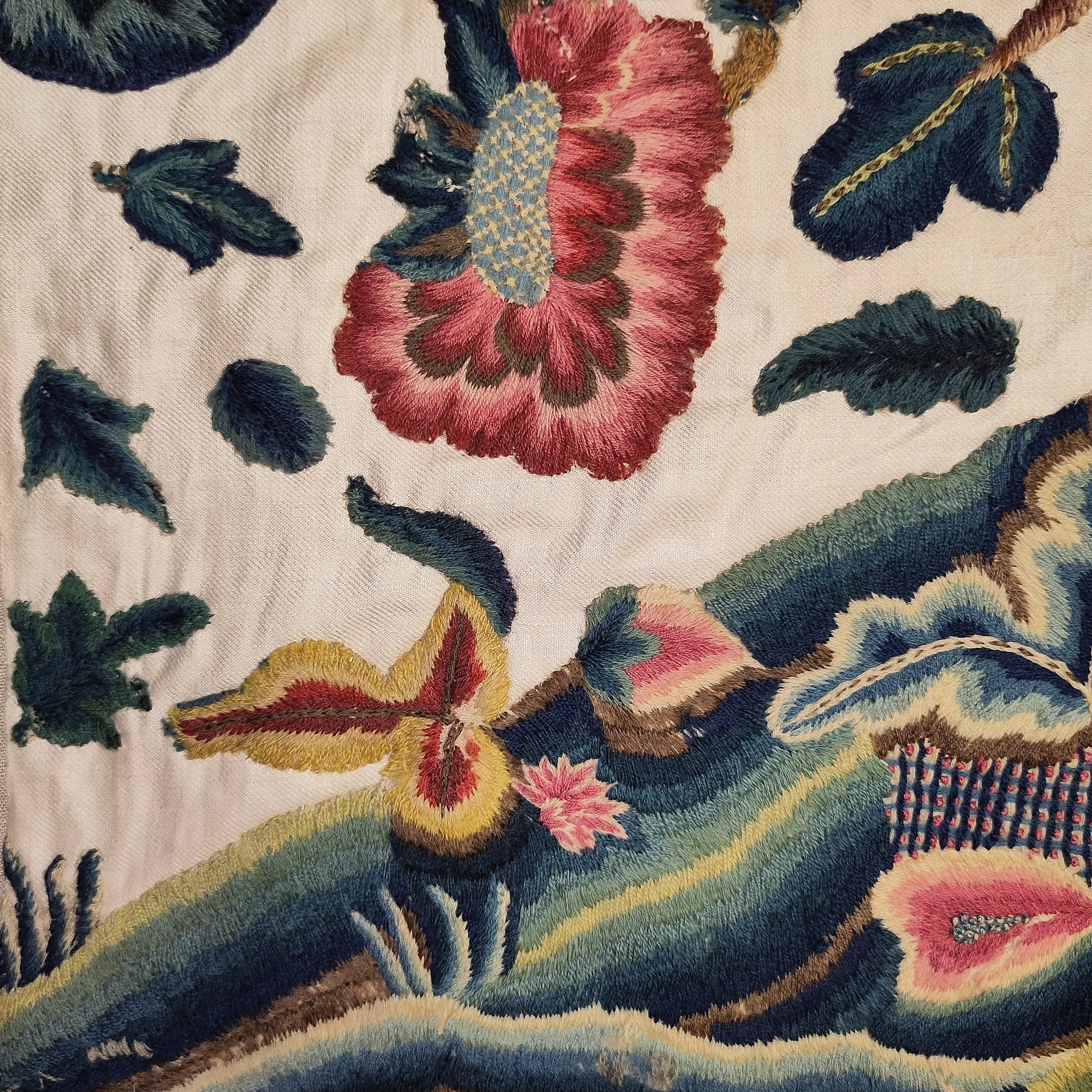 Crewelwork, English circa 1700, re-applied 2.jpg